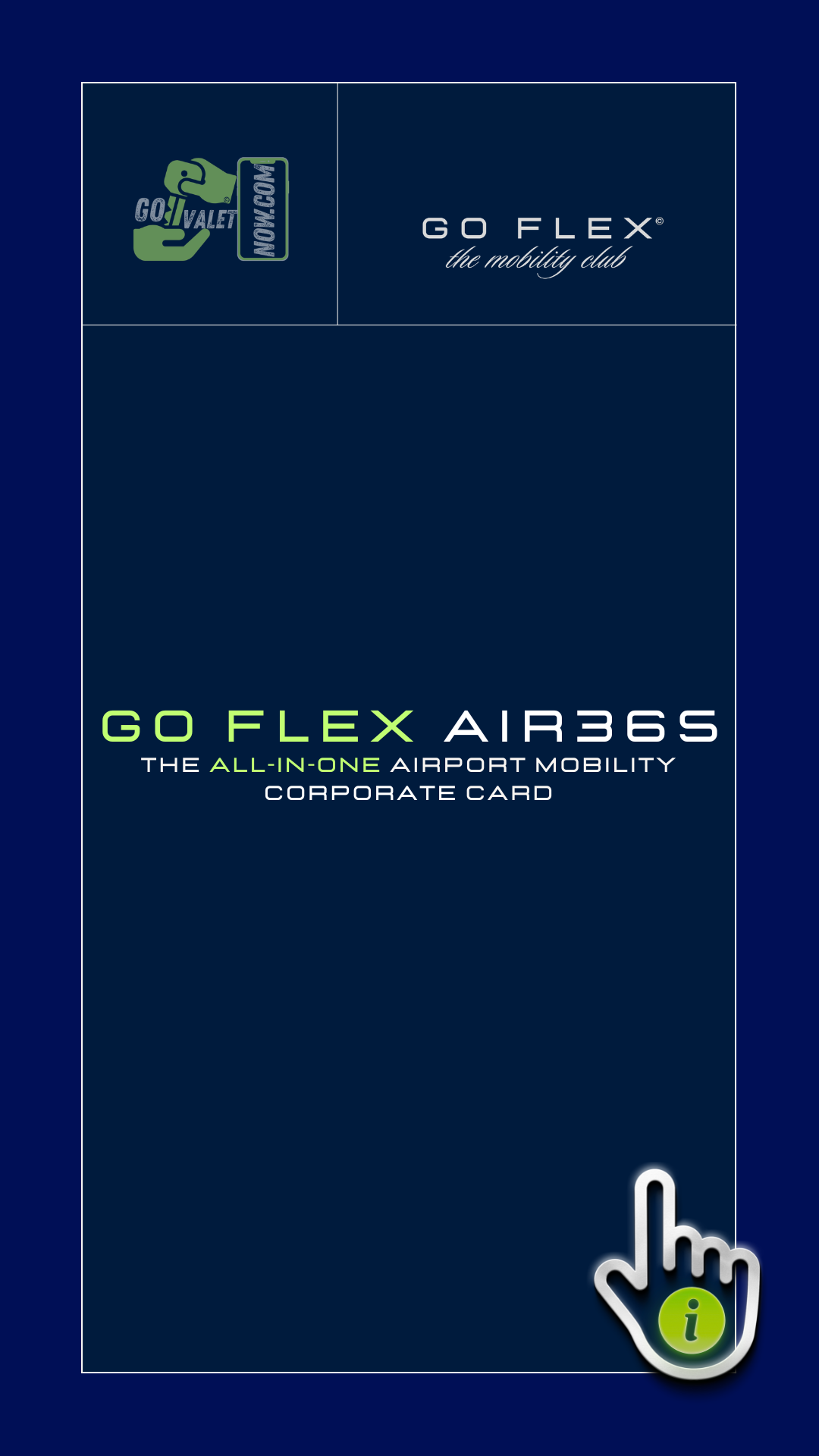 The [all-in-one] airport Mobility Corporate Card