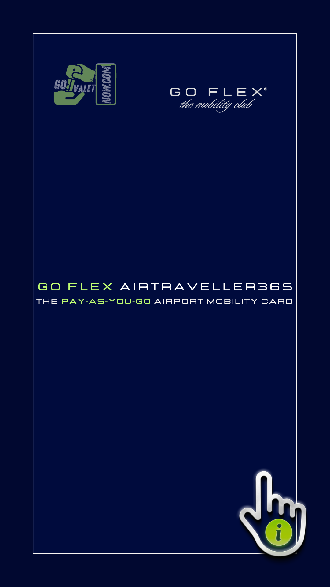 The [pay-as-you-go] airport Mobility Card