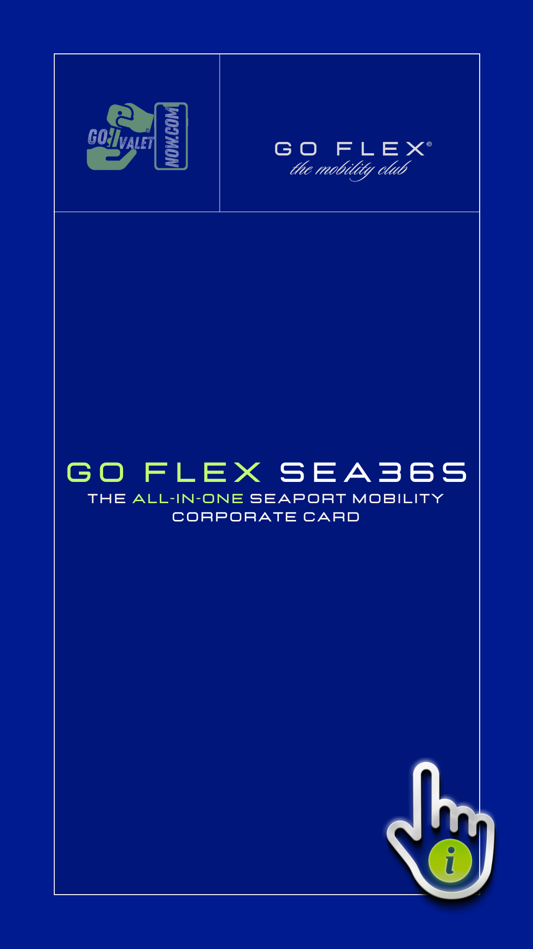 The [all-in-one] SEAport Mobility Corporate Card