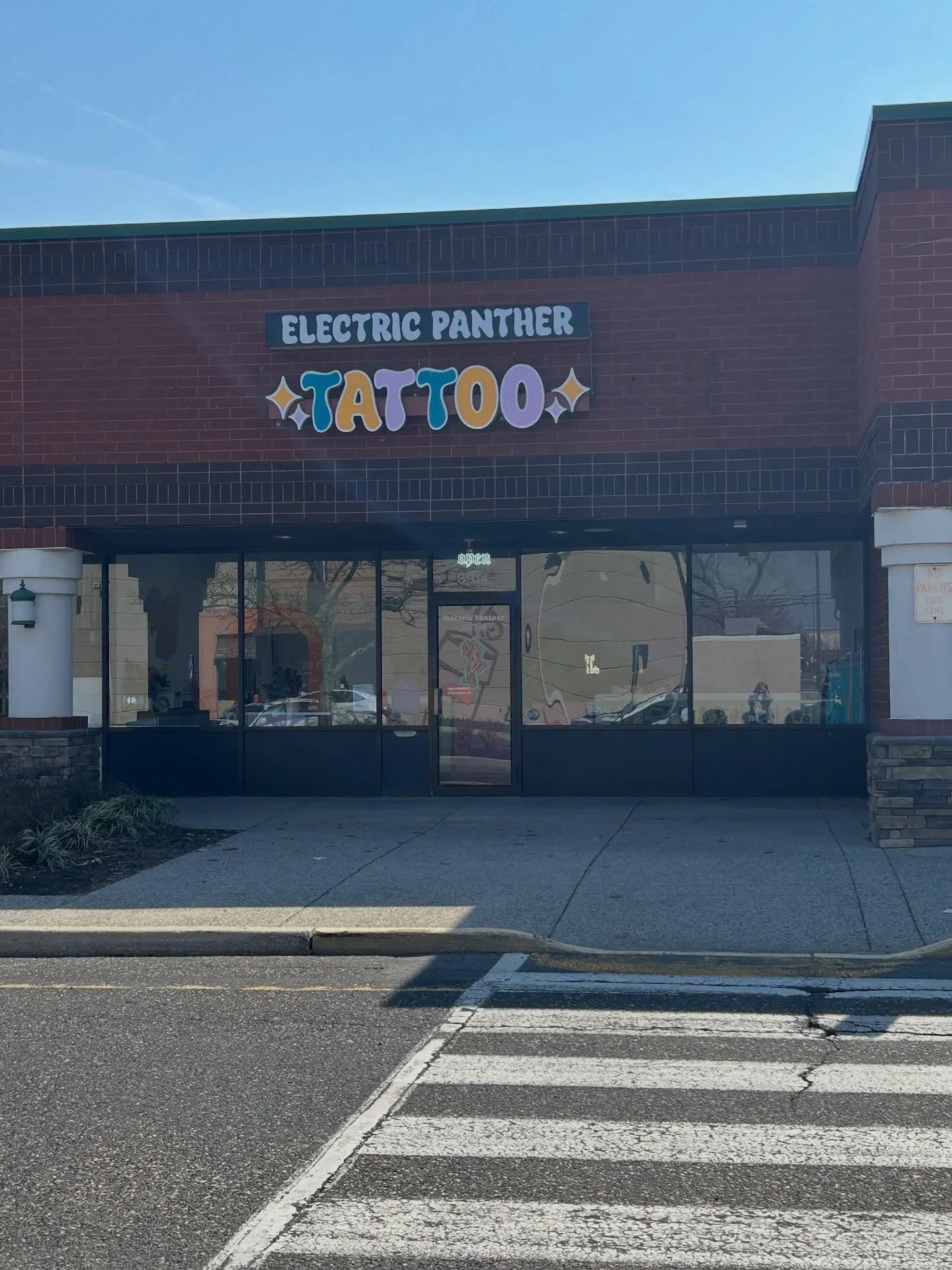 She cute 🤩

Our sign is finally up and visible!