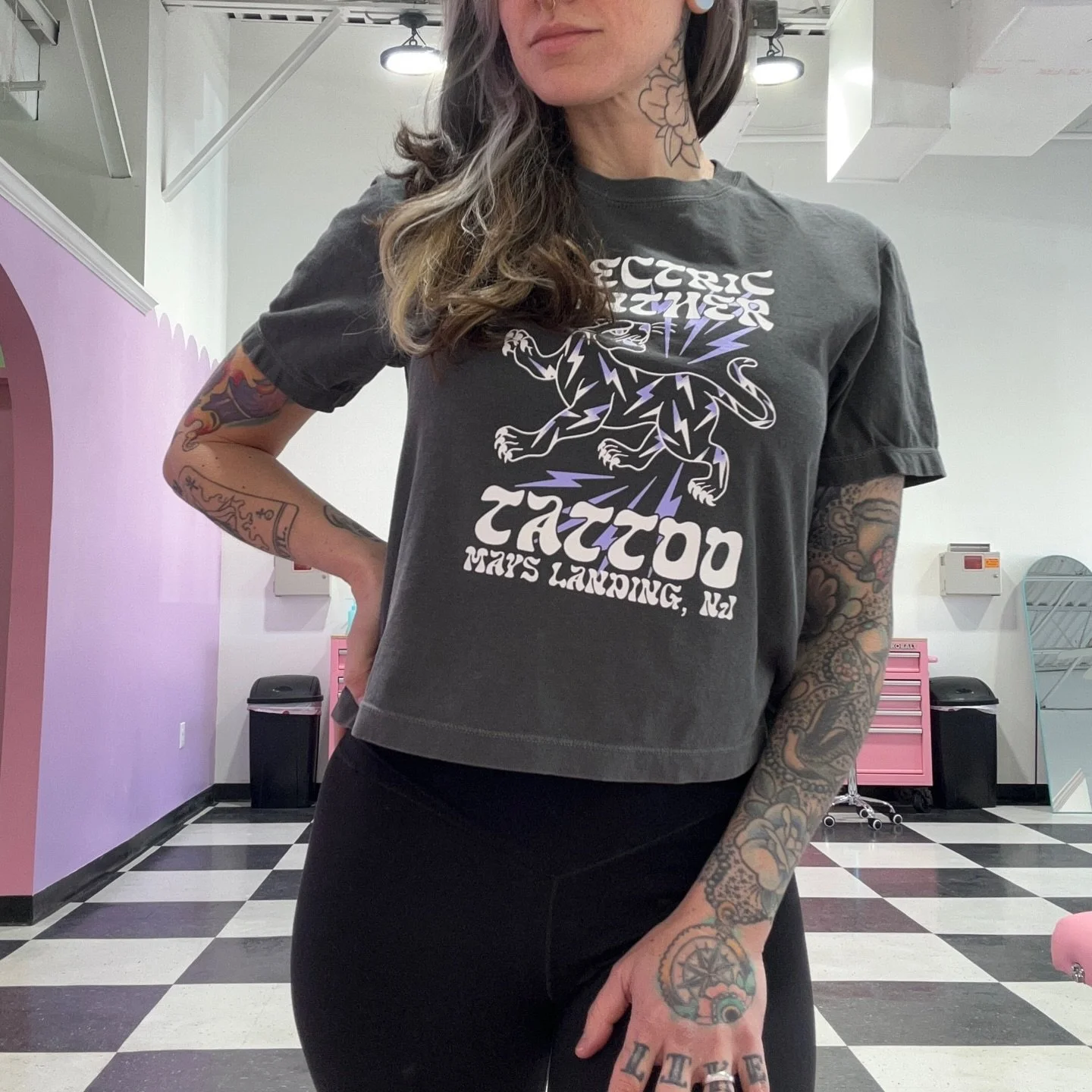 SHIRTS ARE IN STOCK!! ⚡️⚡️⚡️

Multiple colors &amp; sizes available! Stop in and grab one or order online for pickup 💖

Thank you so much @sideponyprintshop for working your magic! Love you girlfriend!