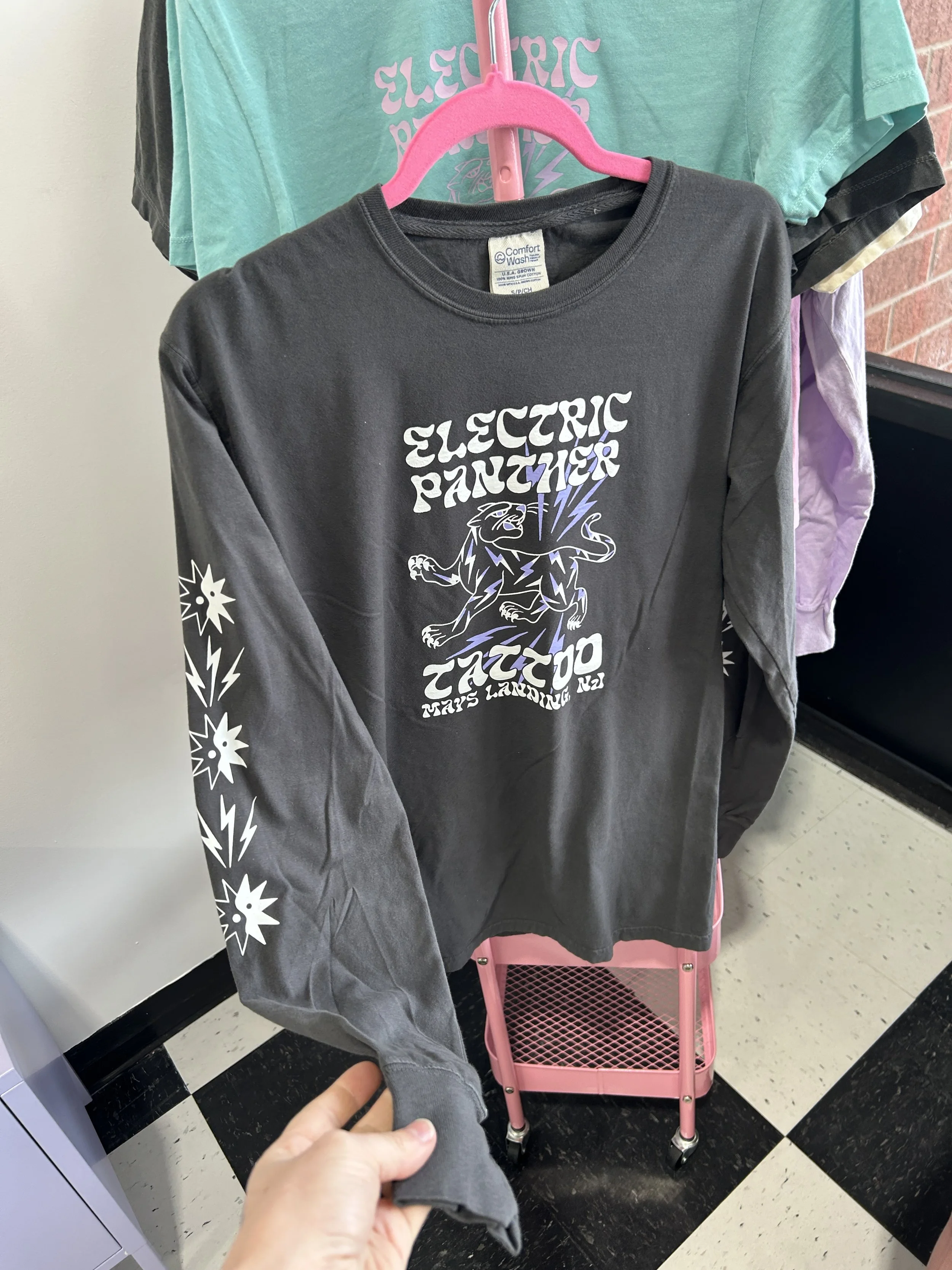 Electric Panther Long Sleeve Tee