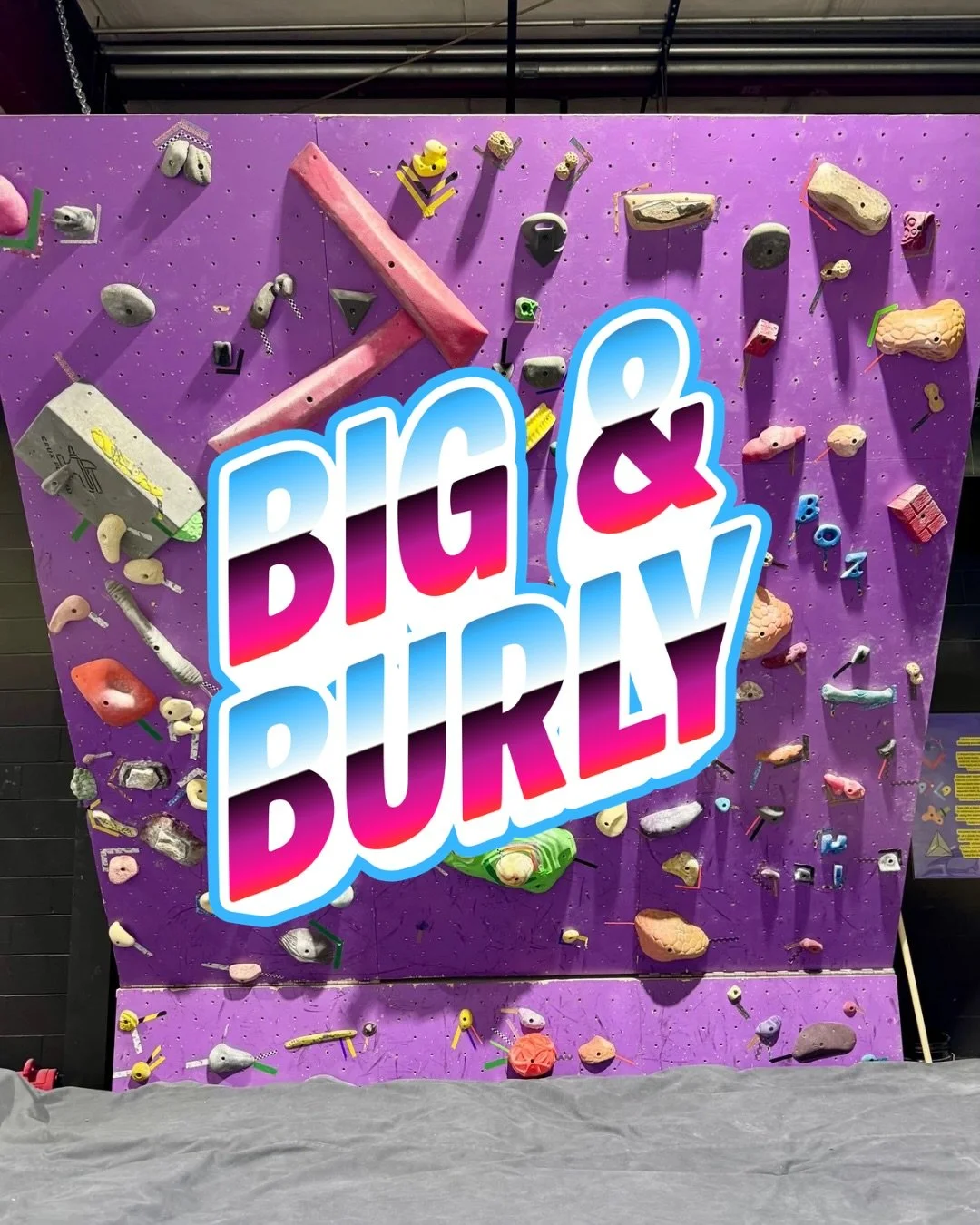 &ldquo;Big &amp; Burly&rdquo;
This is the last EPiC Board set before the #FamJam2! The moves are massive and thuggy. Many of the problems were set by kids on the @epcbrickducks team and they knocked it out of the park!
Come enjoy this stronk set whil