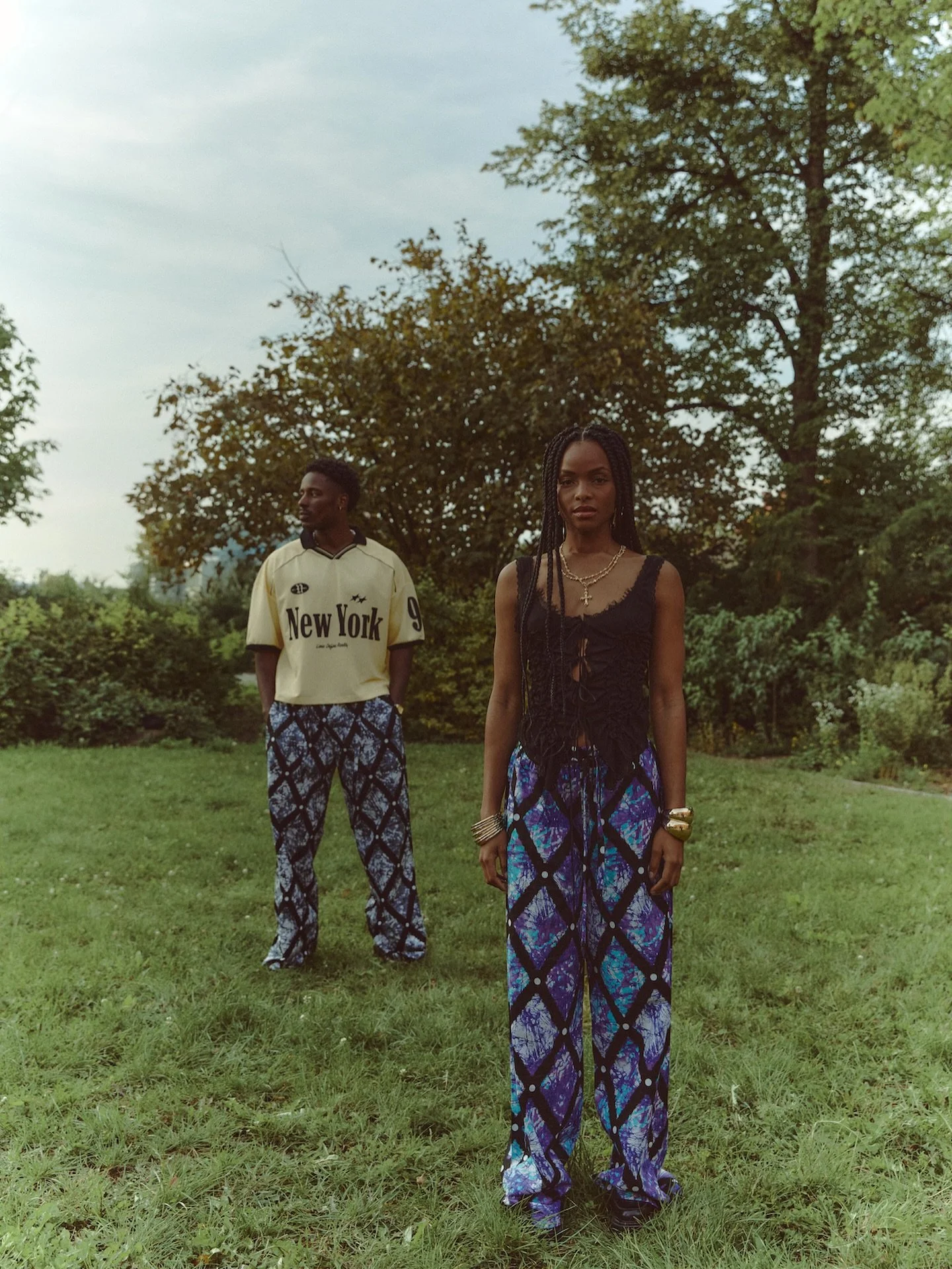 SPRING/SUMMER 2026 UNIFORM 
ITITI STUDIO DROP 1

Photography @bydianabuenger 
Creative Direction @byrossellalofino @goldluna 
Stylist @byrossellalofino 
Make-Up @angelina.marrandino 
Models @simonne.kokou @mr.sympathie 

#ititistudio #madeinnigeria #