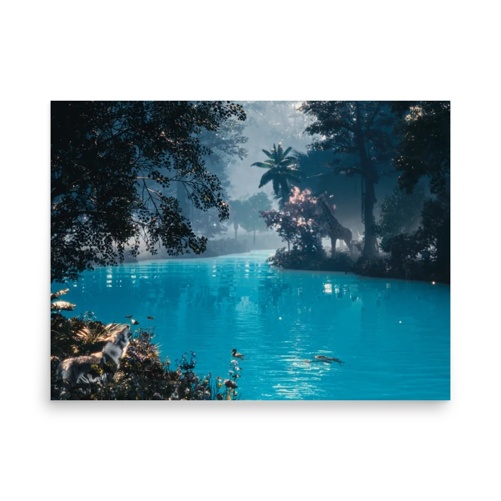 Garden of Eden Bible Poster