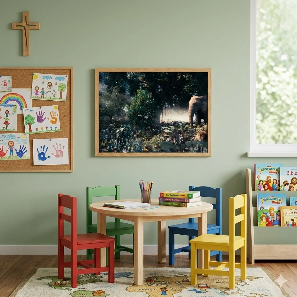 3D Bible scene recreations