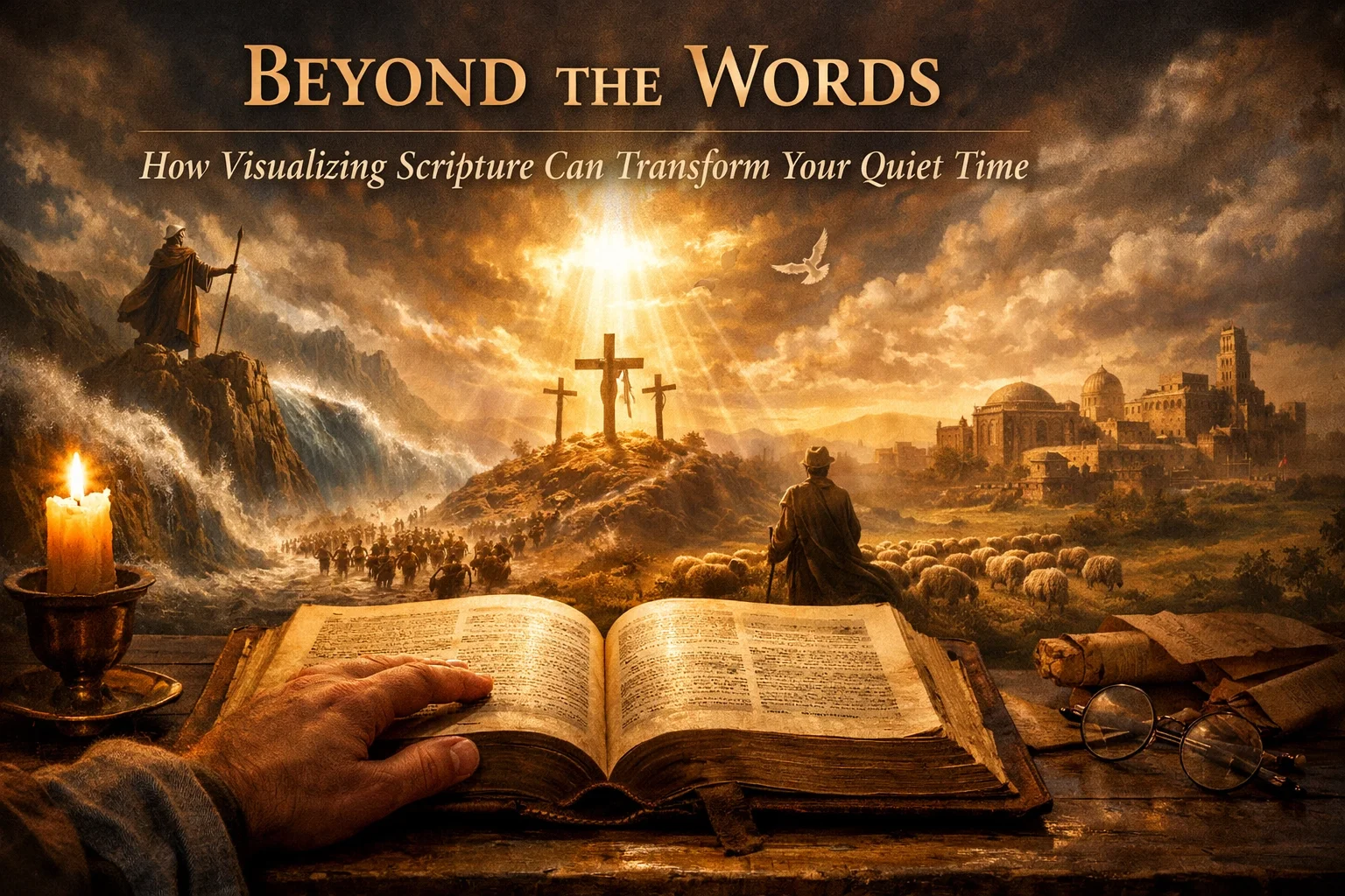 BEYOND THE WORDS: HOW VISUALIZING SCRIPTURE CAN TRANSFORM YOUR QUIET TIME