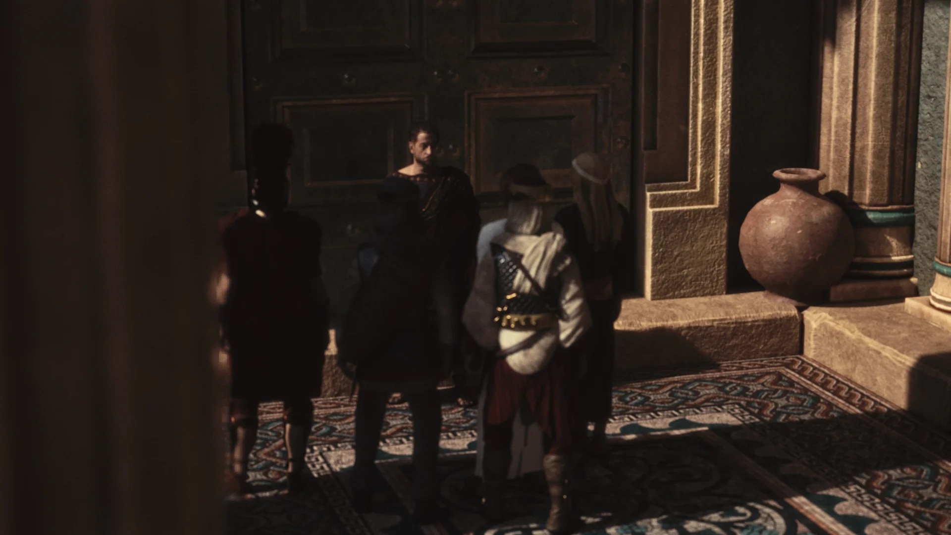 King Herod questions the magi about the birthplace of Jesus