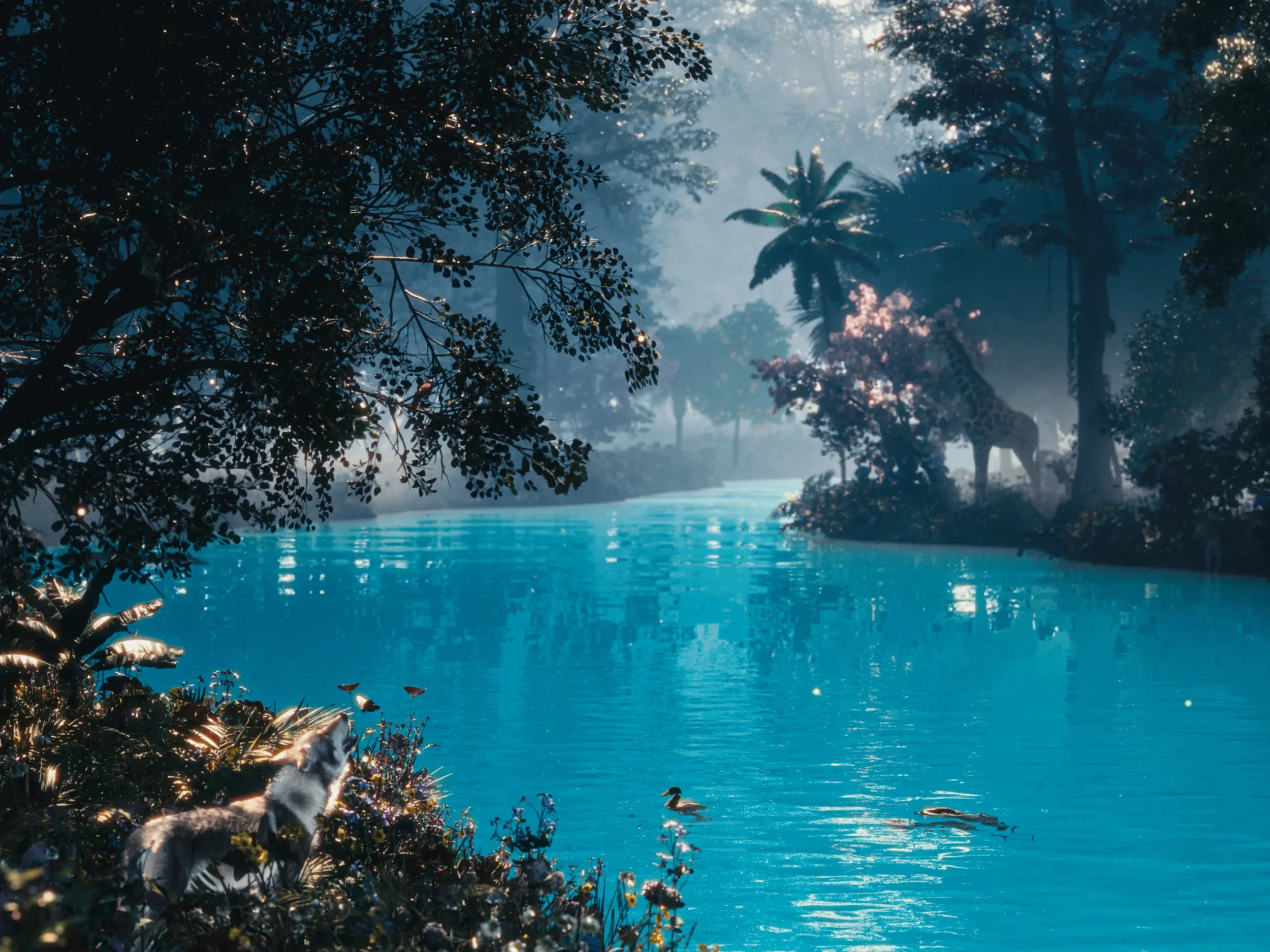 7TH TRUMPET GARDEN OF EDEN RIVER OF LIFE DIGITAL PRINT | INSTANT WALL ART DOWNLOAD