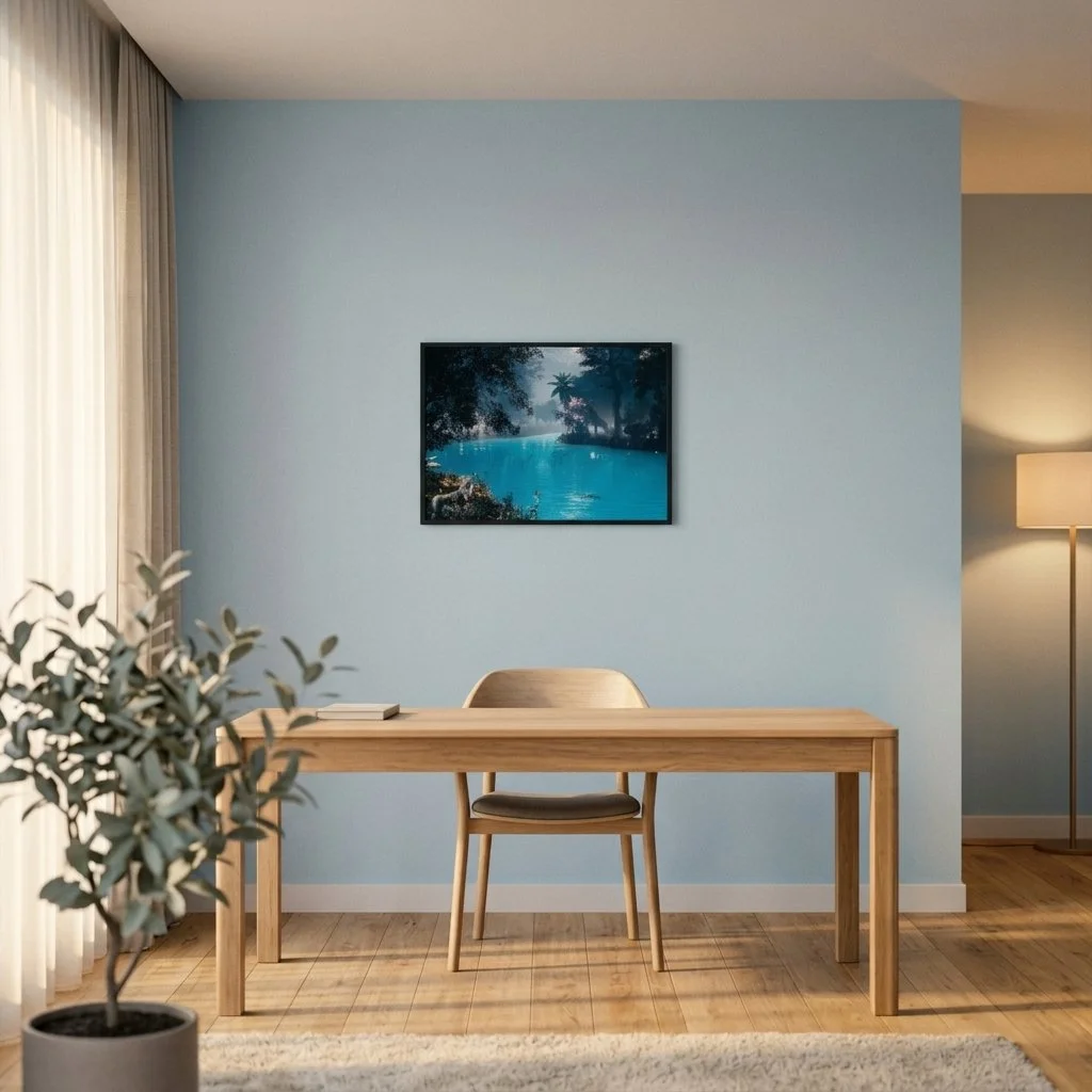 7TH TRUMPET GARDEN OF EDEN RIVER OF LIFE POSTER | CHRISTIAN WALL ART