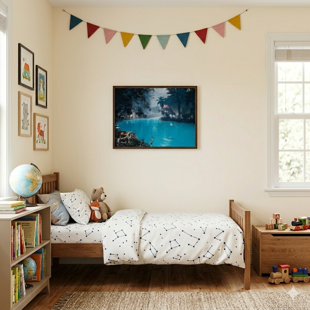 GARDEN OF EDEN: TRANQUIL PARADISE BIBLE POSTER