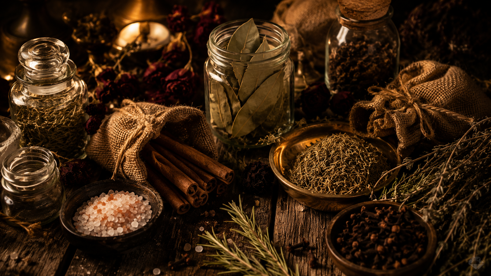 Cinnamon, Bay Leaf, and More: A Kitchen Magic Correspondence List for Beginners