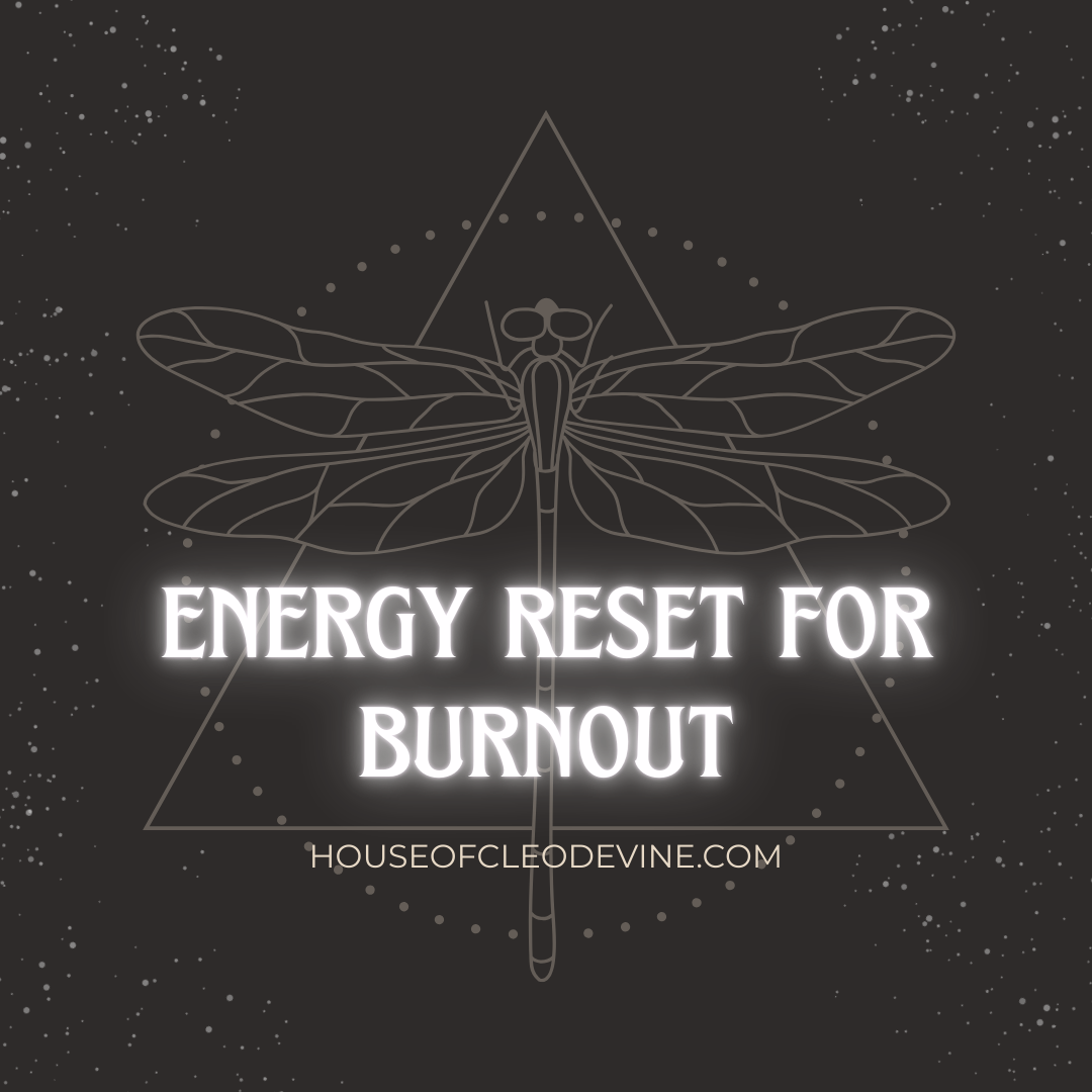 Energy Reset for Overwhelm and Burnout | Remote Healing Session Stress Relief