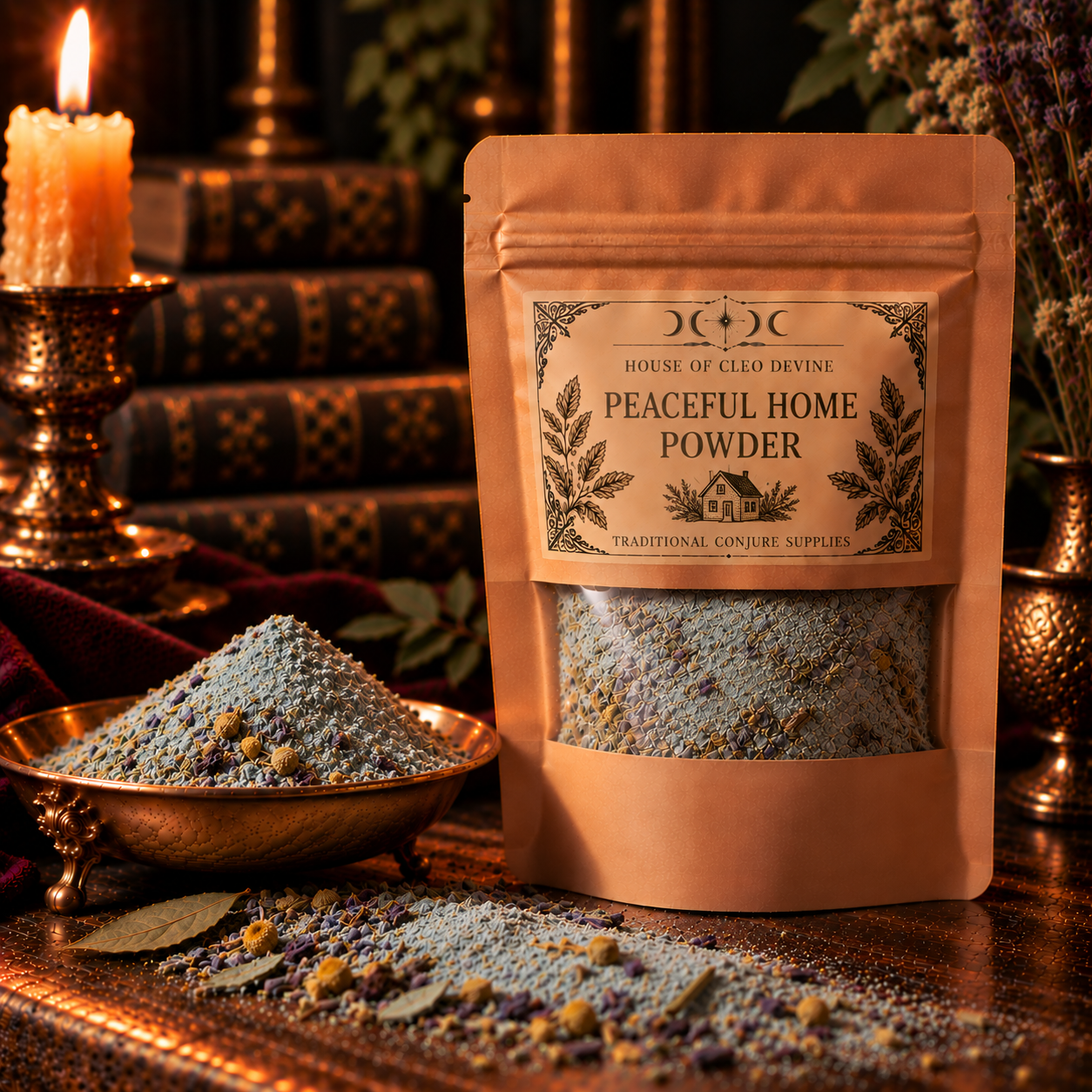 Peaceful Home Powder | Southern Conjure Powder for Family Peace & Harmony