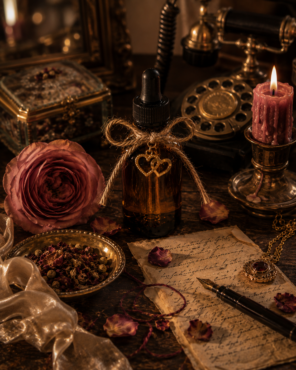 Sweet Talk Love Attraction Ritual Oil | Open Communication Meaningful Conversations