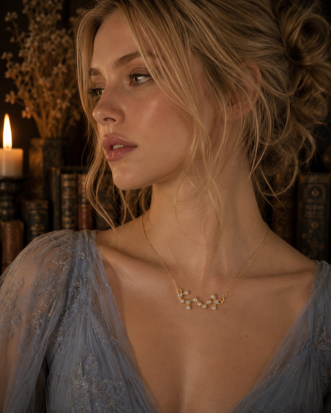 Scorpio Constellation Necklace | Zodiac Jewelry | Oct 23 - Nov 21