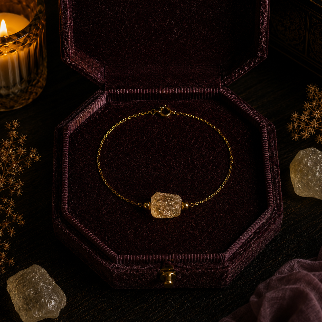 Citrine Bracelet | Abundance, Confidence & Manifestation Stone