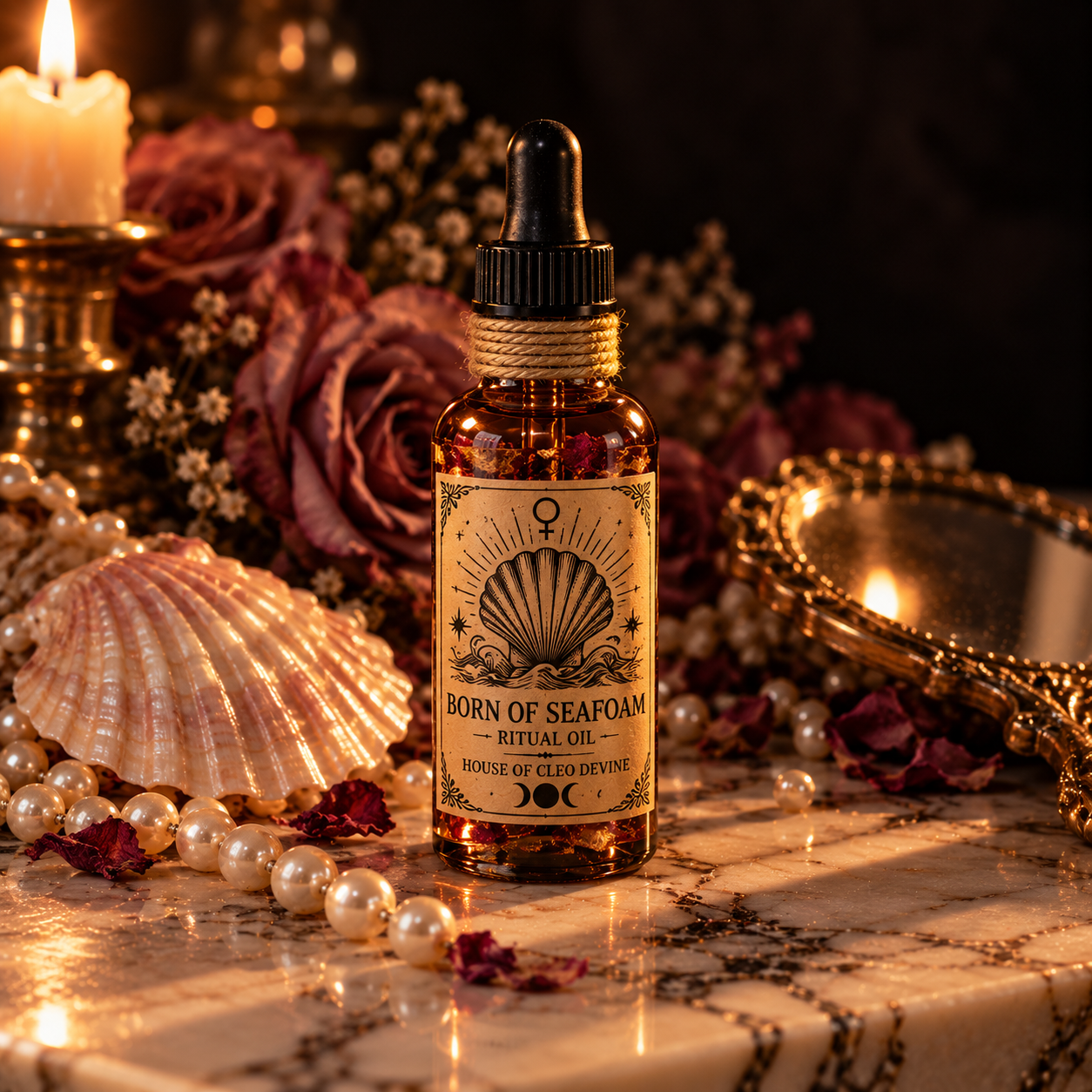 Born of Seafoam Ritual Oil | Aphrodite Oil for Self-Love