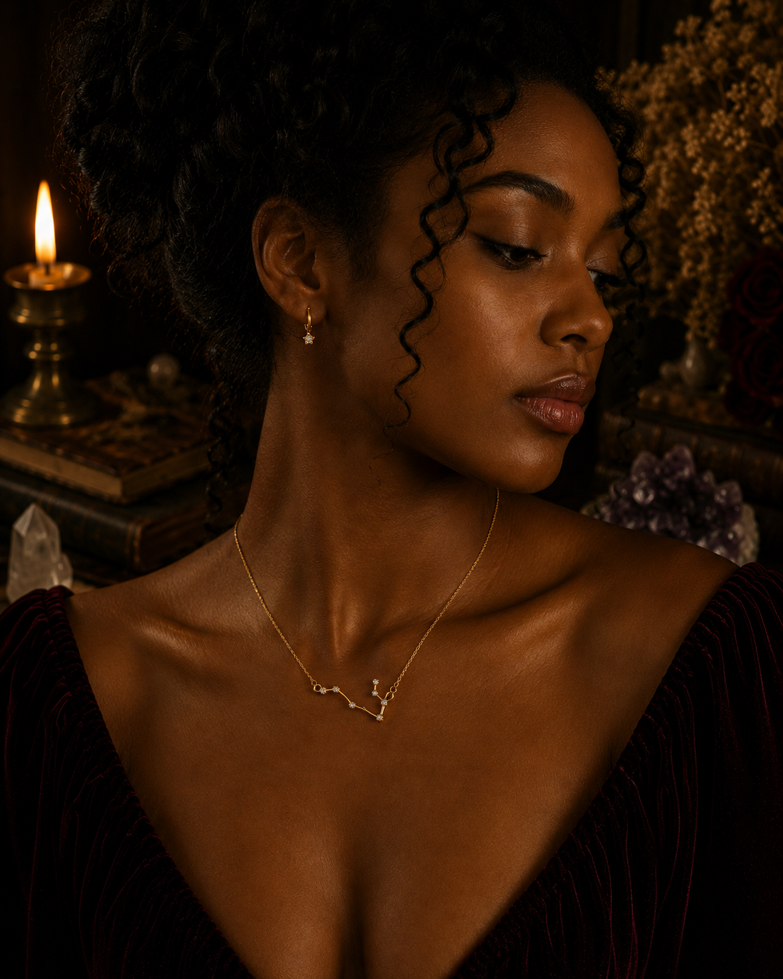 Gemini Constellation Necklace | Zodiac Jewelry | May 21 - Jun 20