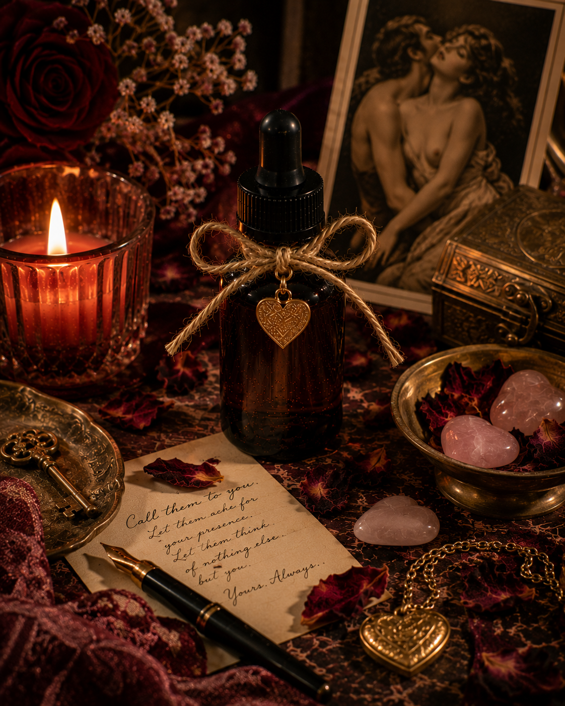 Come Hither Ritual Oil | Make Them Chase You | Come to Me Romance Admiration