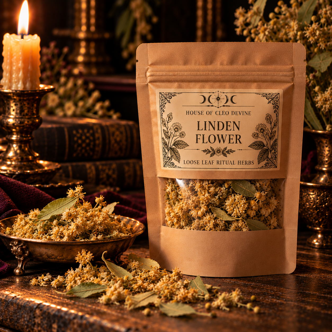 Linden Flower (Tilia spp.) Flower | Love, Luck & Dream Magic
