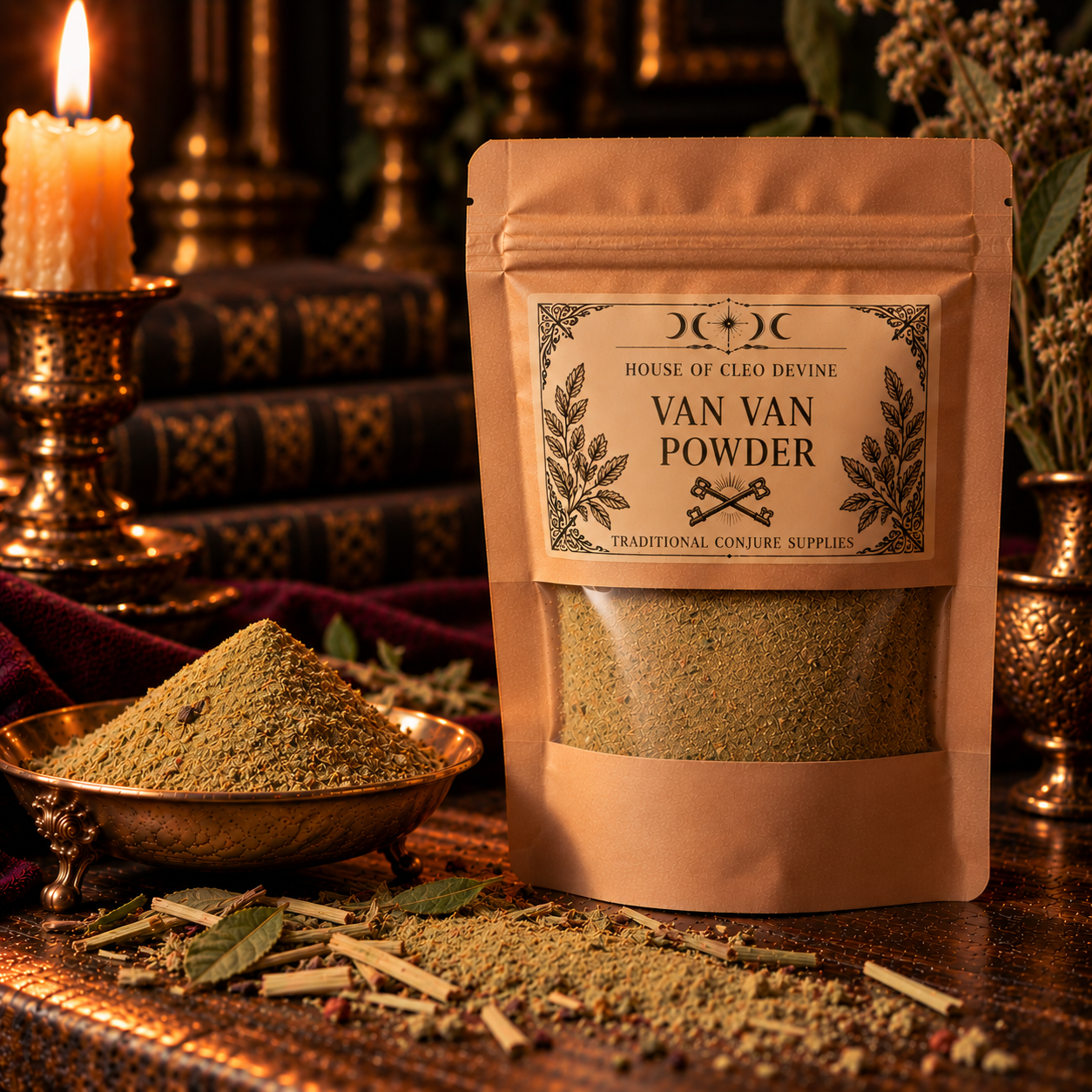 Van Van Powder | New Orleans Conjure Powder for Luck & Road Opening