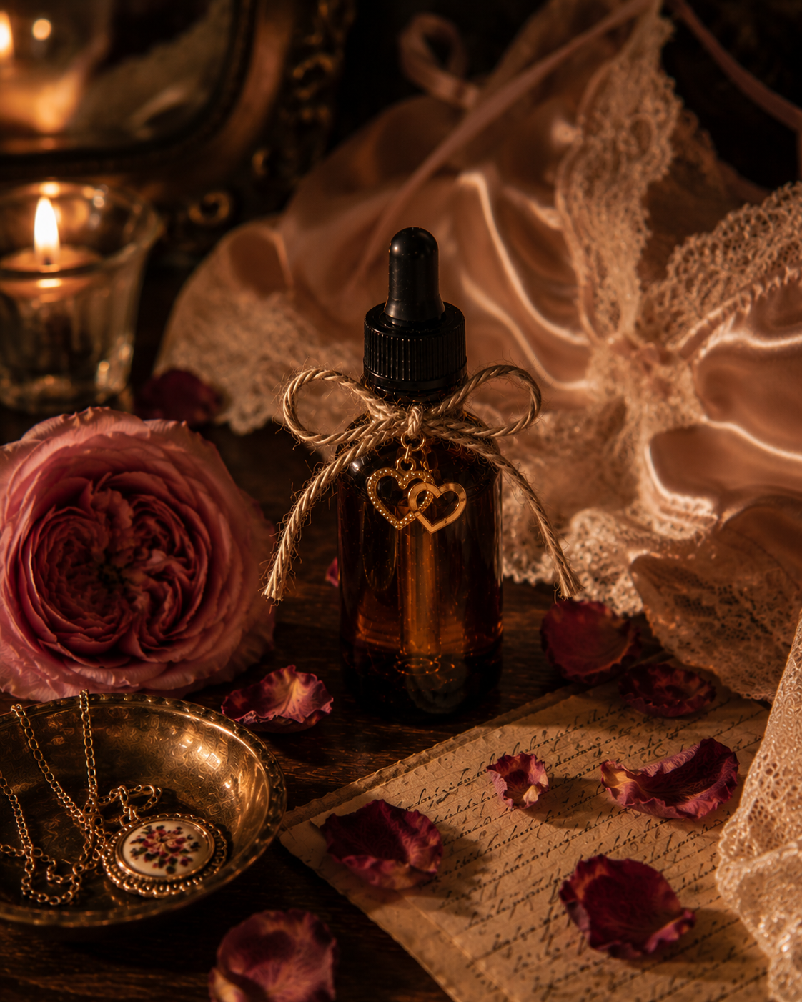 Forever Yours Love & Attraction Ritual Oil | Trust Loyalty Emotional Intimacy