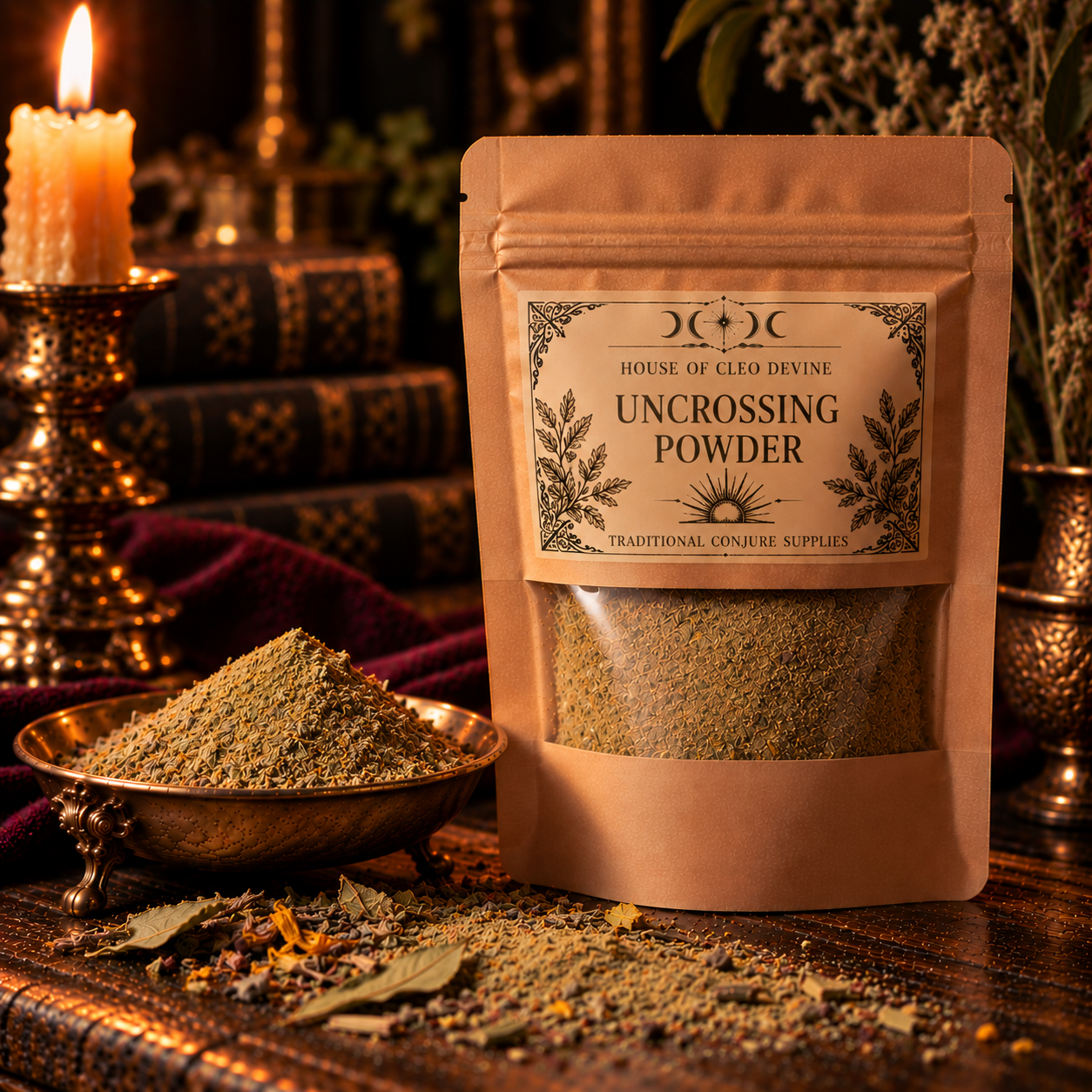 Uncrossing Powder | Southern Conjure Powder for Jinx Removal & Cleansing