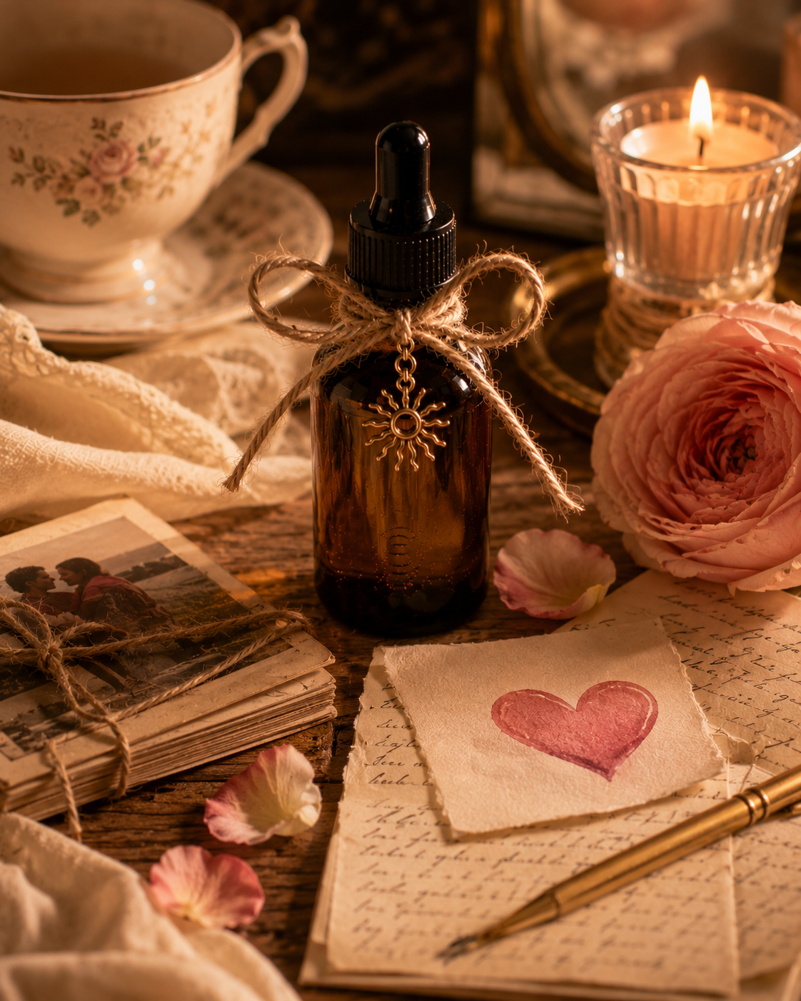 Magnetic Heart Love & Attraction Anointing Oil | Emotional Openness Approachability