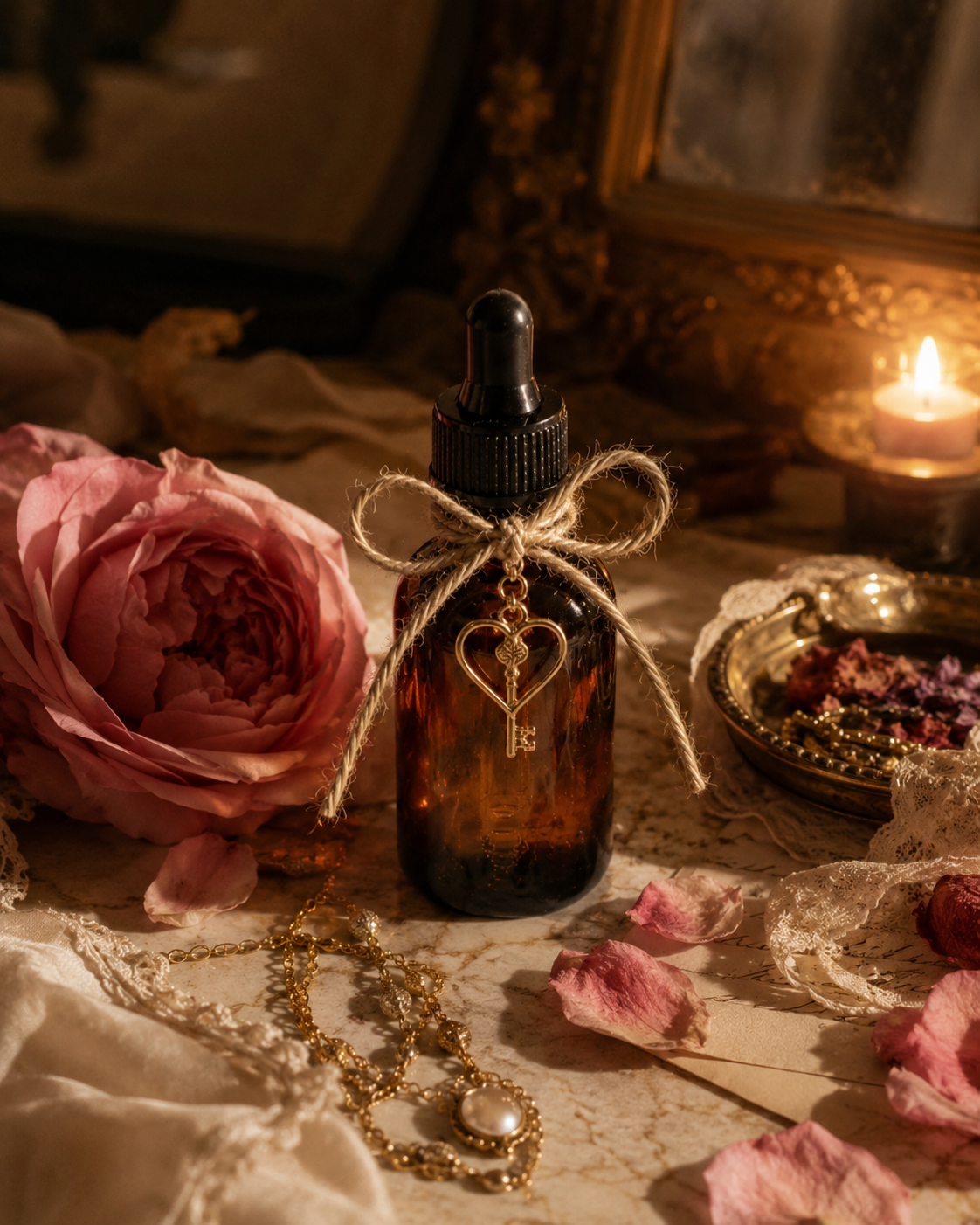 Love Spell Love & Attraction Ritual Oil | Romance Affection Emotional Openness and Loving Energy