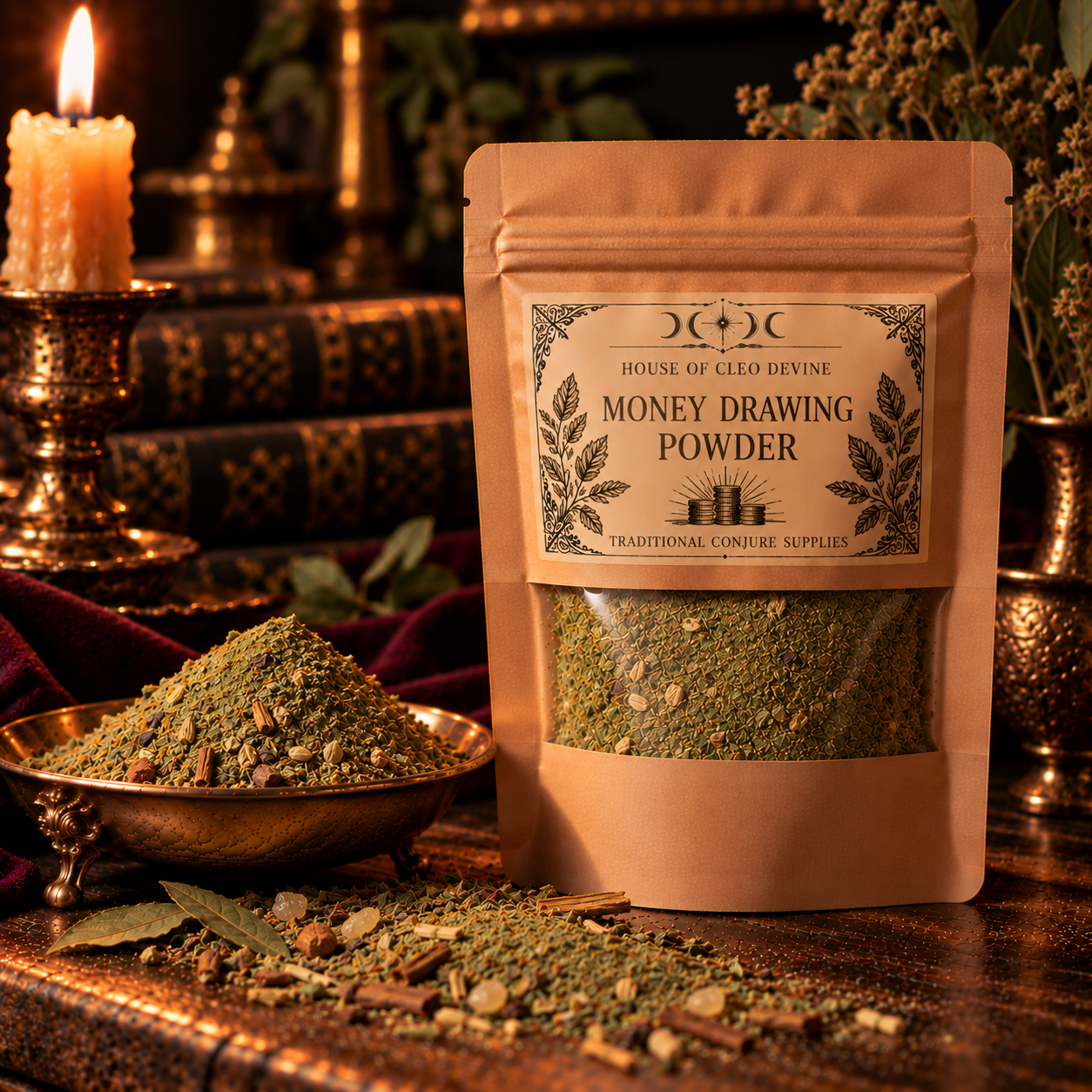 Money Drawing Powder | Southern Conjure Powder for Money, Sales & Prosperity