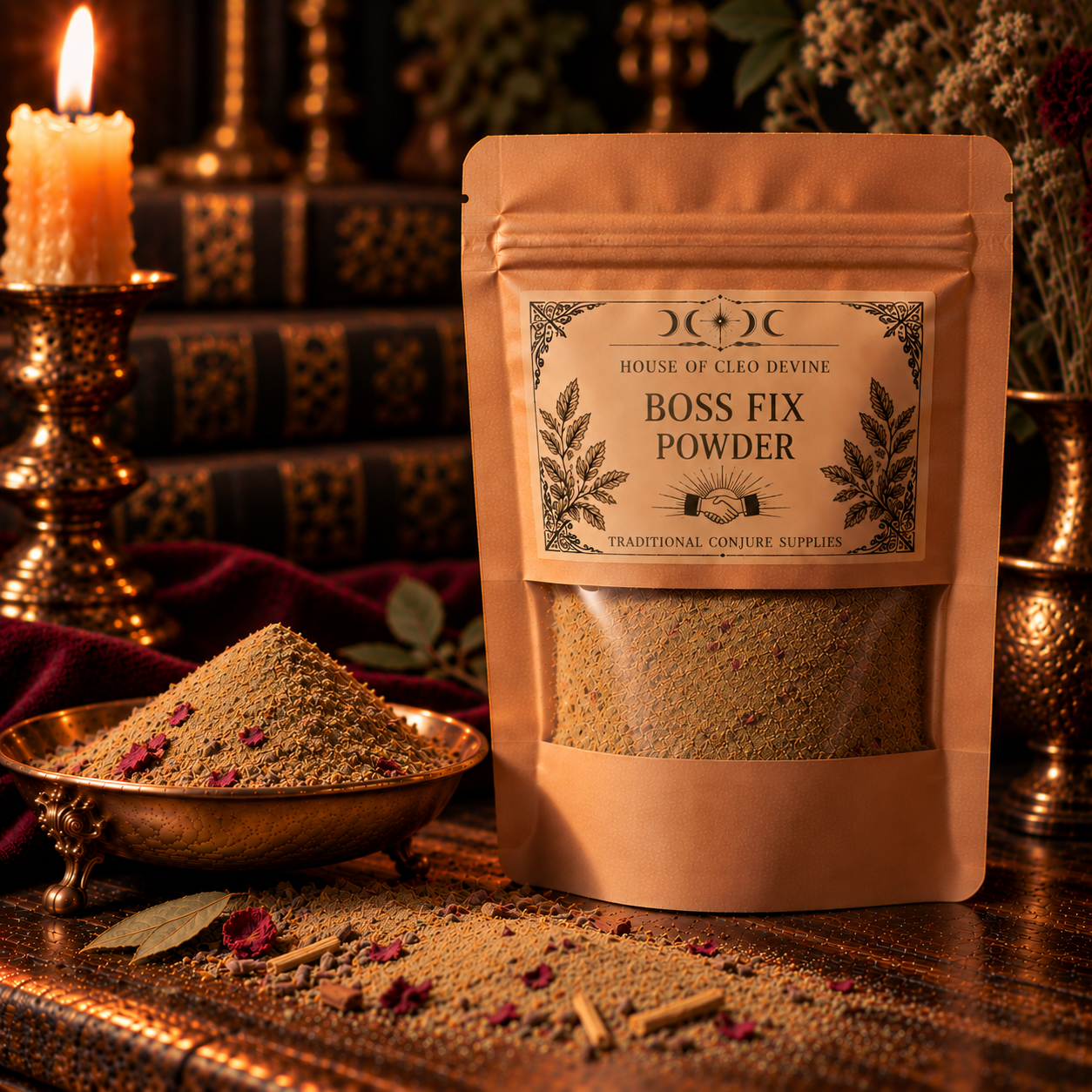 Boss Fix Powder | Southern Conjure Powder for Workplace Favor & Influence