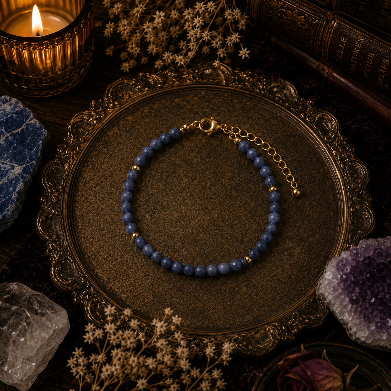 Sapphire Bracelet | Wisdom, Truth & Divine Clarity Stone