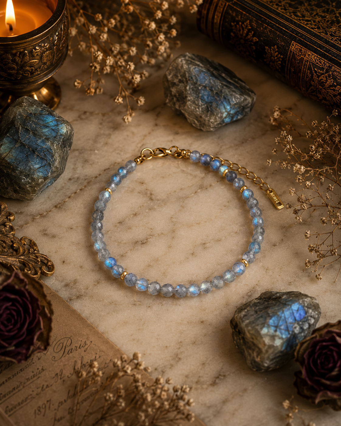 Labradorite Bracelet | Intuition, Magic & Transformation Stone