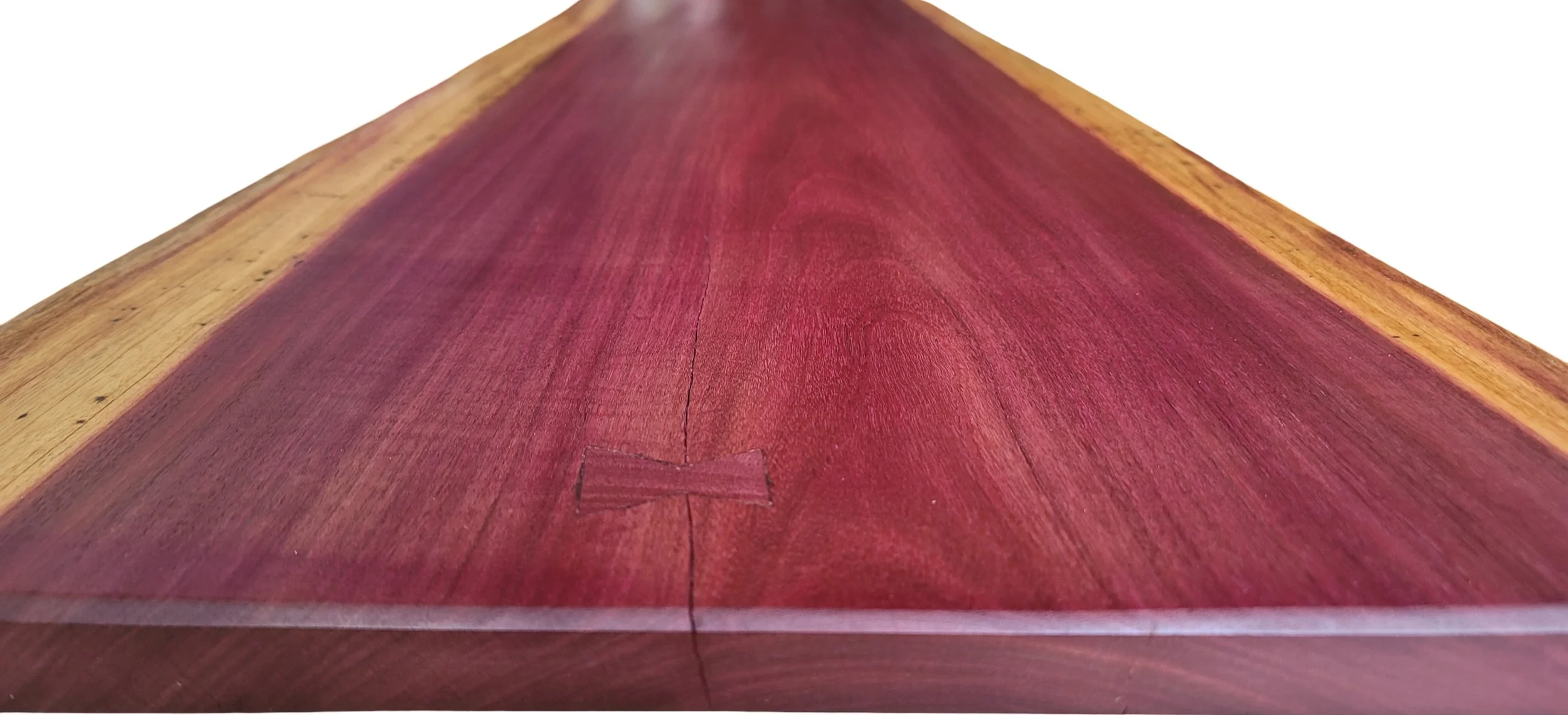  This technique can also be done on the top surface as a design element, if preferred.
