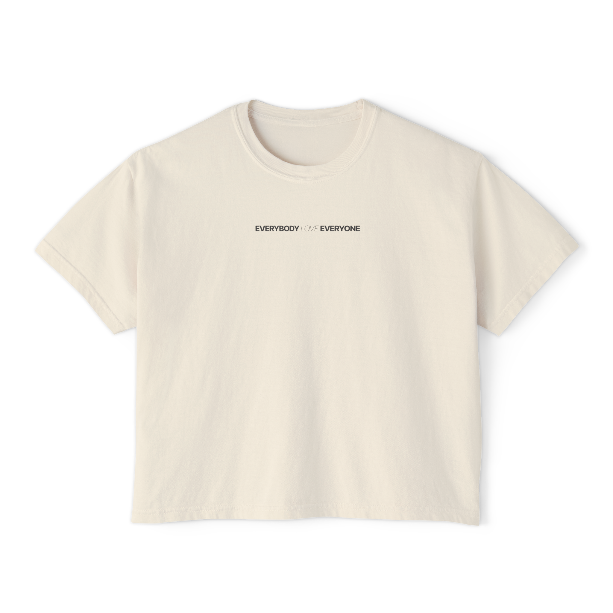 Everybody Love Everyone Women's Boxy Tee