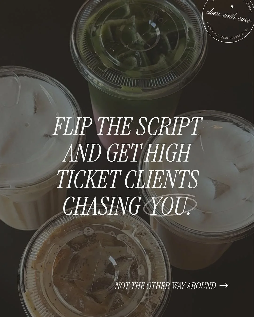 High-ticket clients don&rsquo;t chase you because you post 5x a day.

They chase you because they trust you.

&bull; The kind of trust that makes them feel like they already know you
&bull; The kind that positions you as the go-to expert
&bull; The k