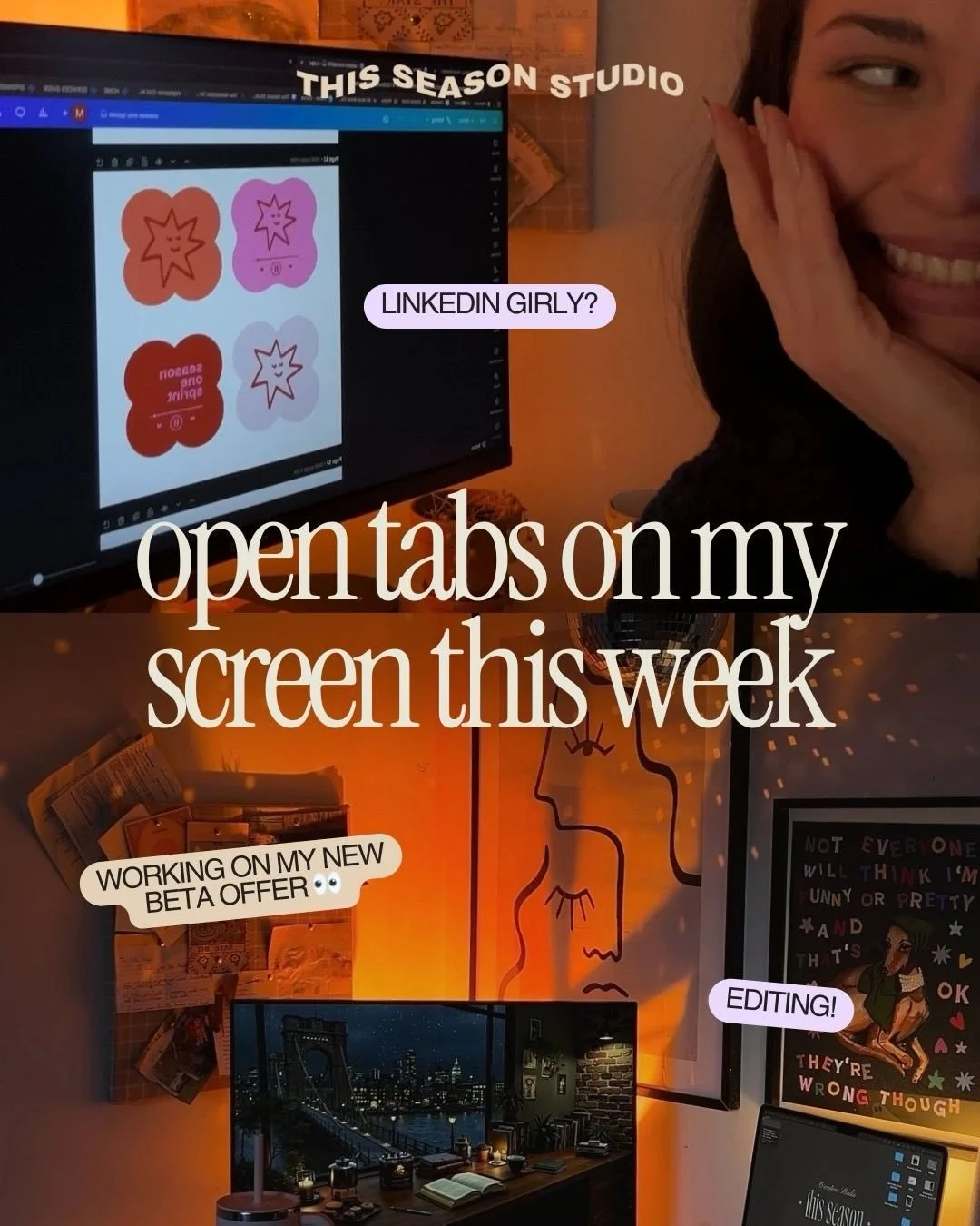 A little peek 👀 of the open tabs on my screen this week as a podcast manager who&rsquo;s launching a BETA, stressfully relaxing and of course, doing lots of editing.

Recommendations for children&rsquo;s paint by numbers/ other non stressful relaxin