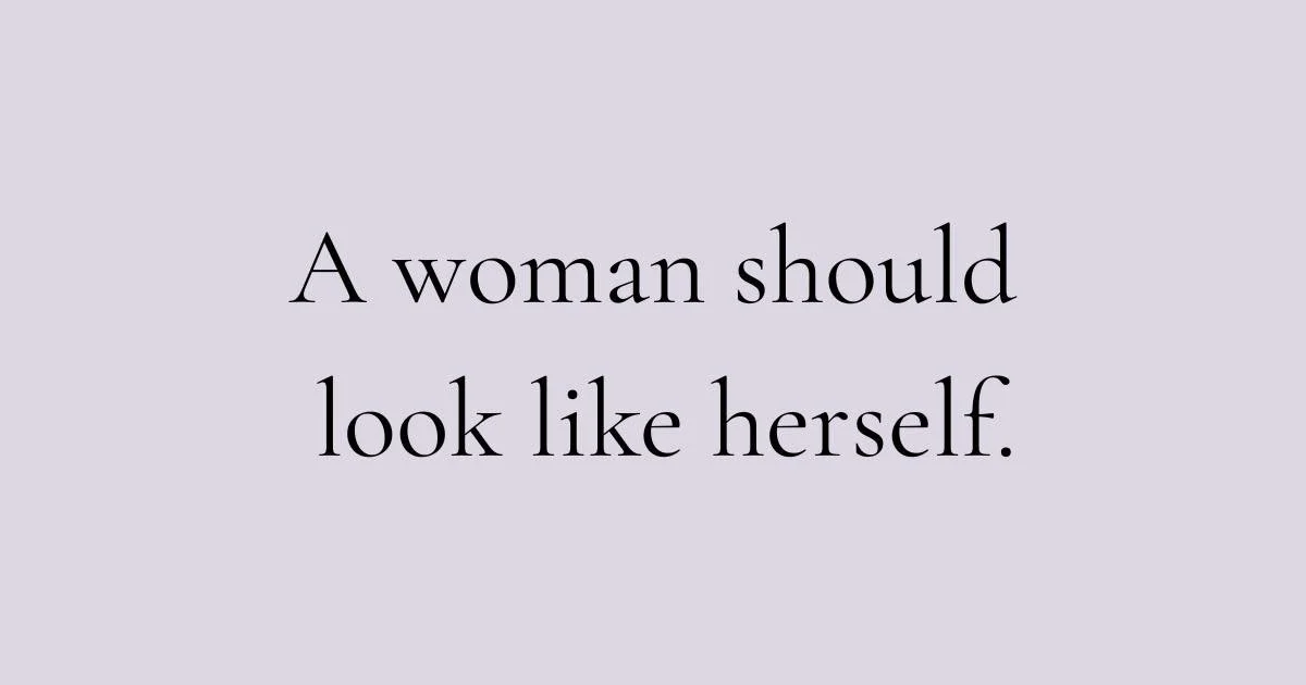 What should a woman look like?

It&rsquo;s a question that sits quietly beneath so much of what we see &mdash; especially as lighter days return.

Lean enough. Young enough. Small enough.

But strength was never about shrinking.

A woman may be soft 