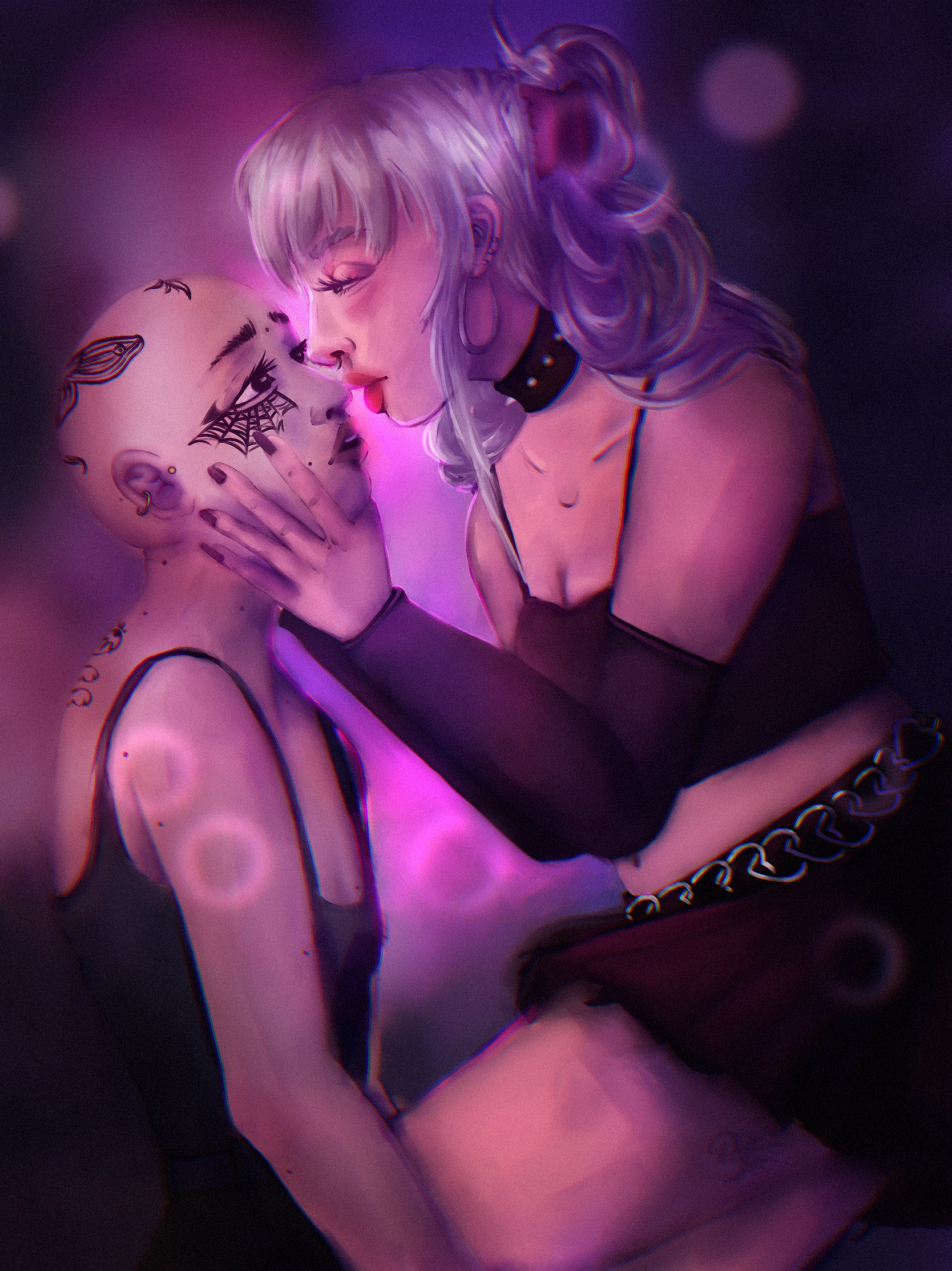 My White Rabbit - Glowrot Art Print