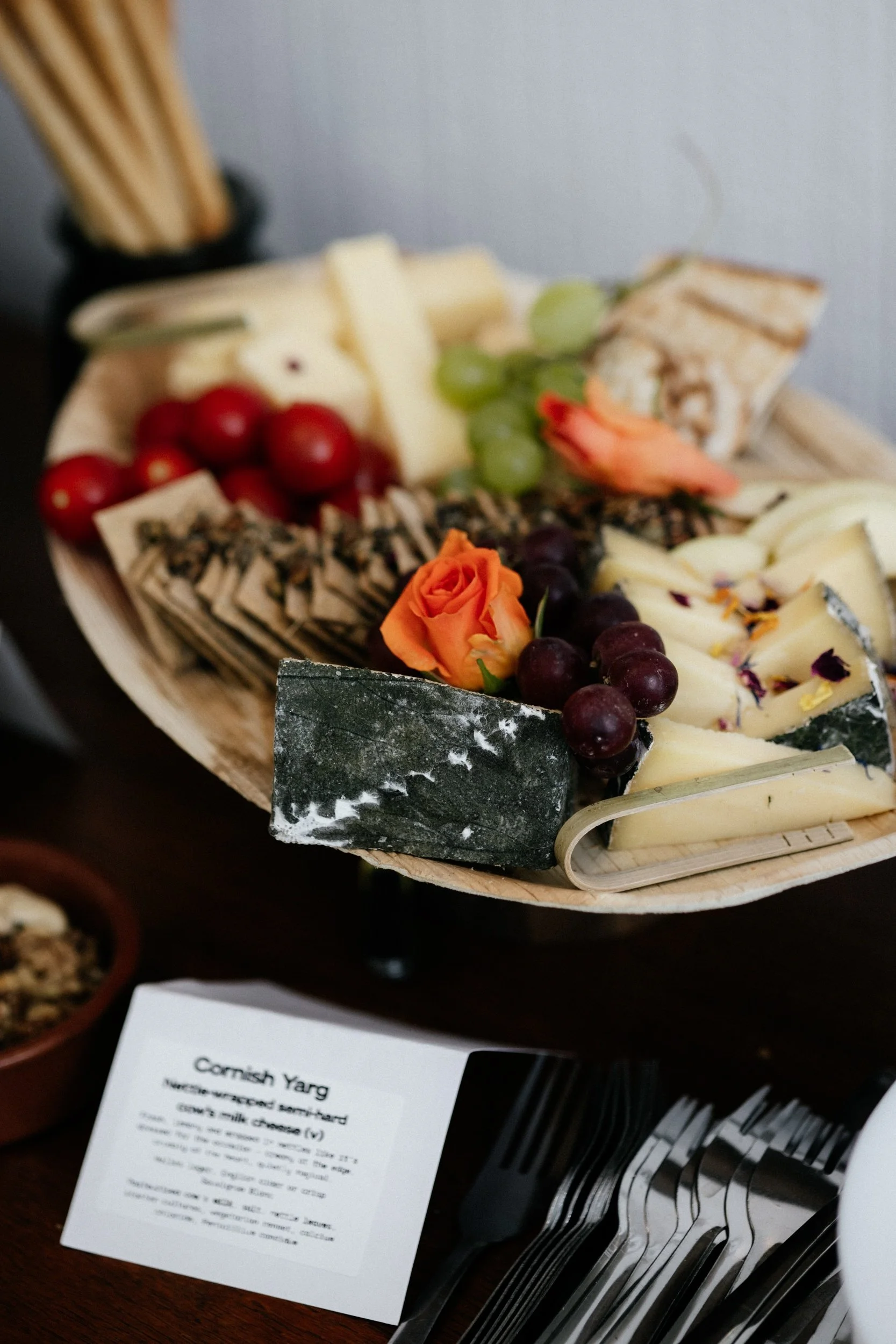 A Cheese Riot Grazing Plate, for weddings, business meetings and events