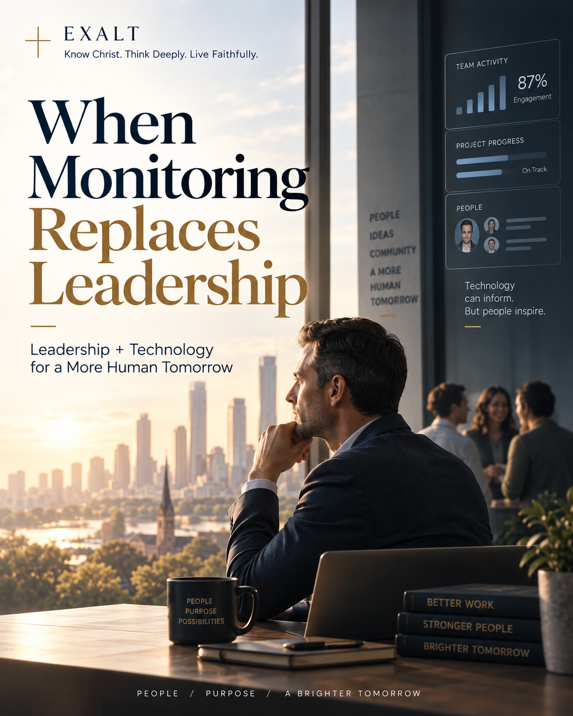 When Monitoring Replaces Leadership