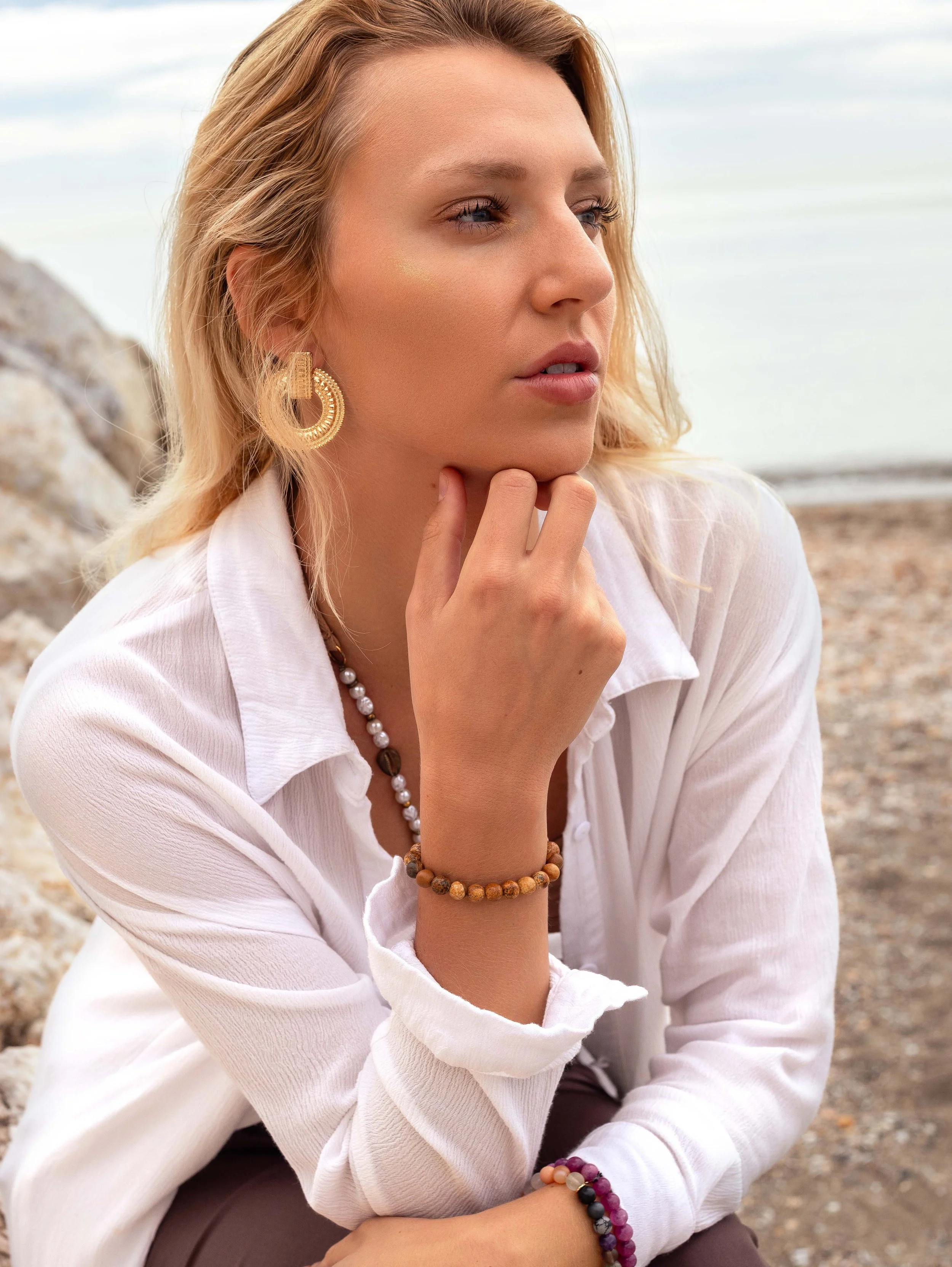 Fashion Photography - Mode Fotografie - Beach photoshoot Spain - Malaga Torremolinos Spanje - Blond fashion model - Portfolioshoot 01.jpg