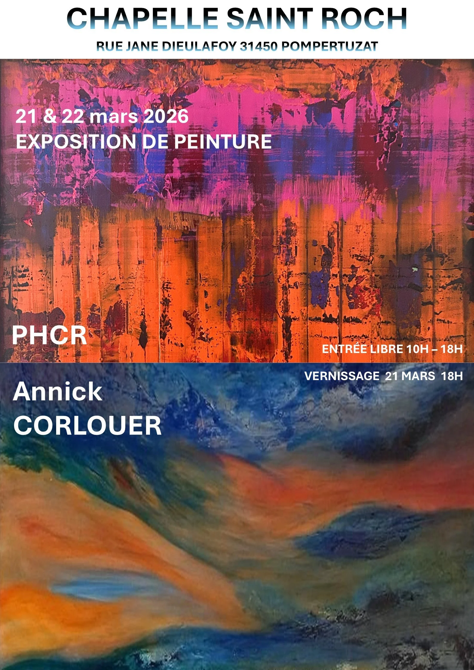 Exposition duo PHCR - ANNICK CORLOUER