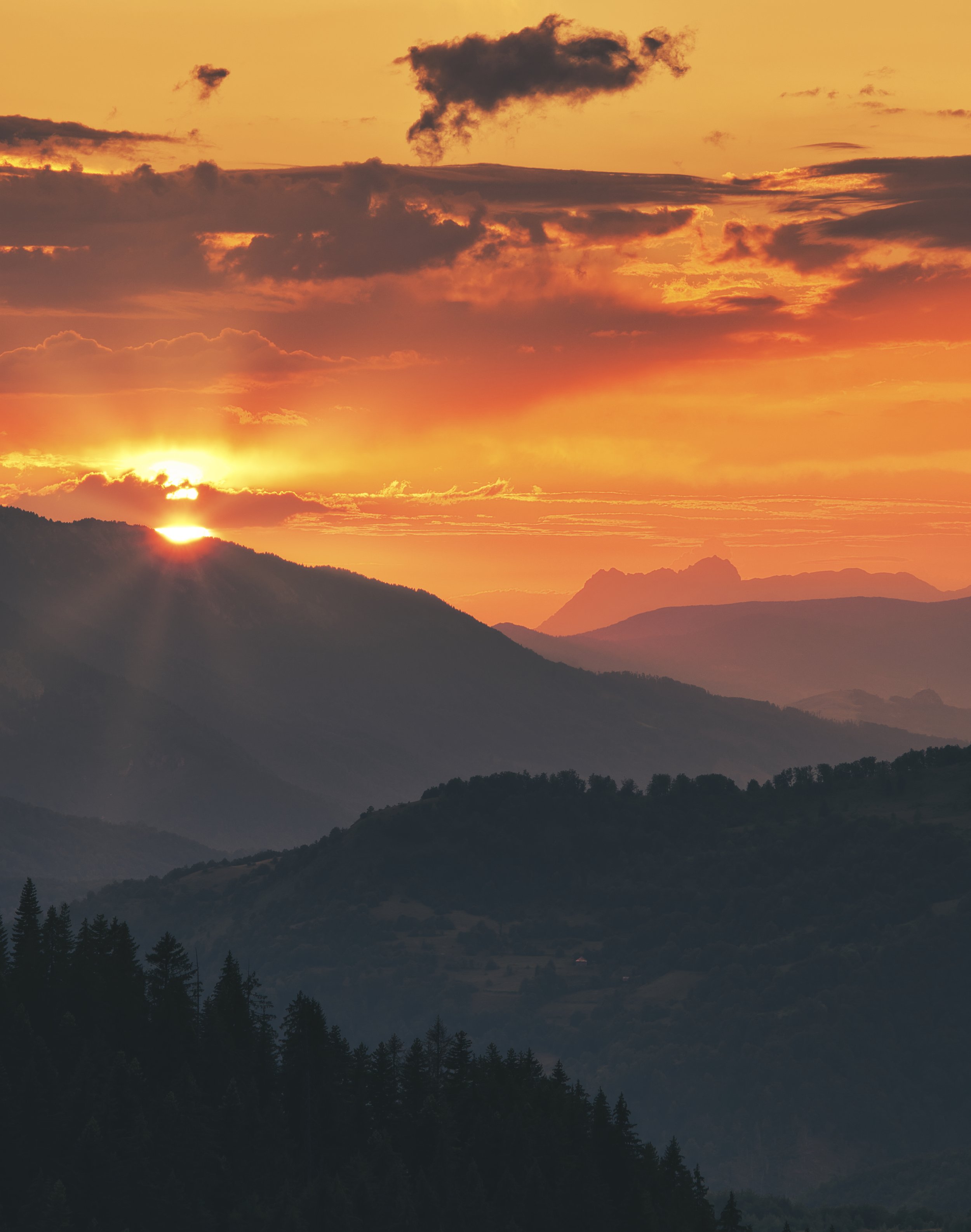 Prokletije sunset