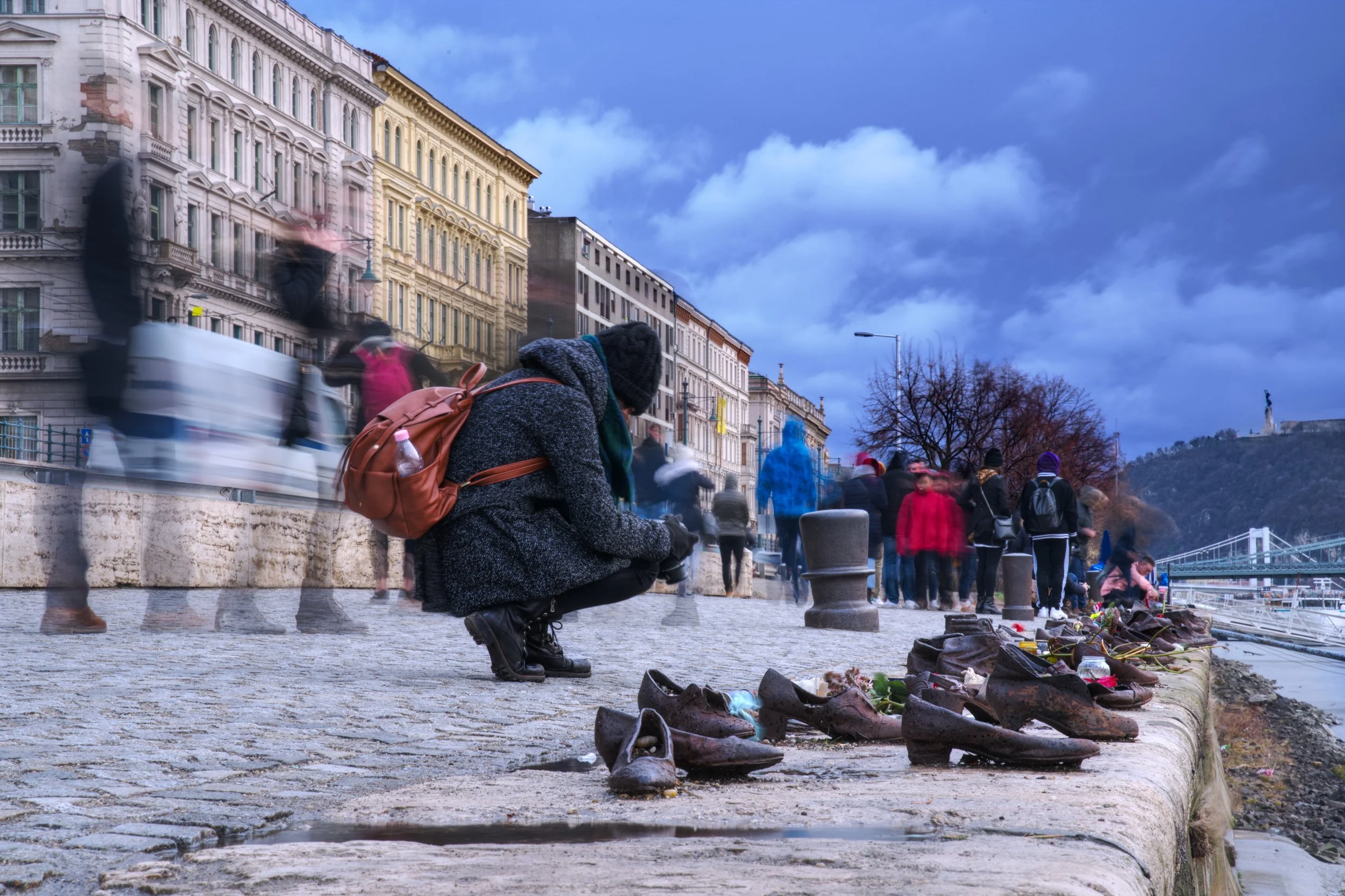 Shoes on the Danube Promenade