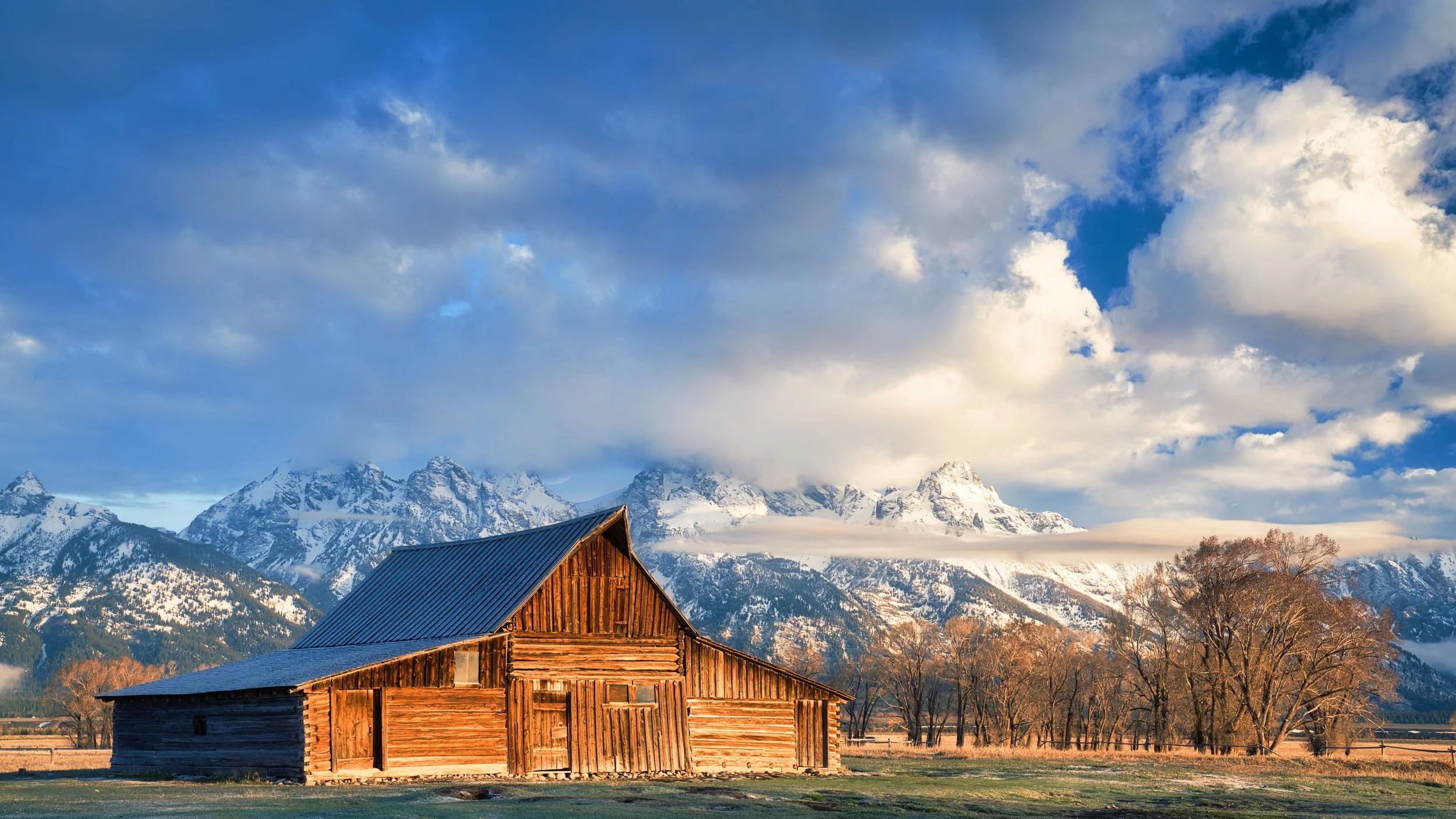 T.A. Mouton Barn morning glow