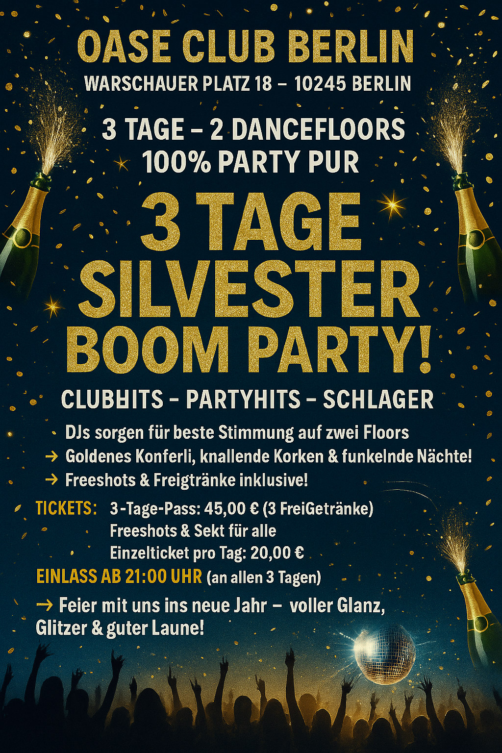 Silvester Boom 2025/26