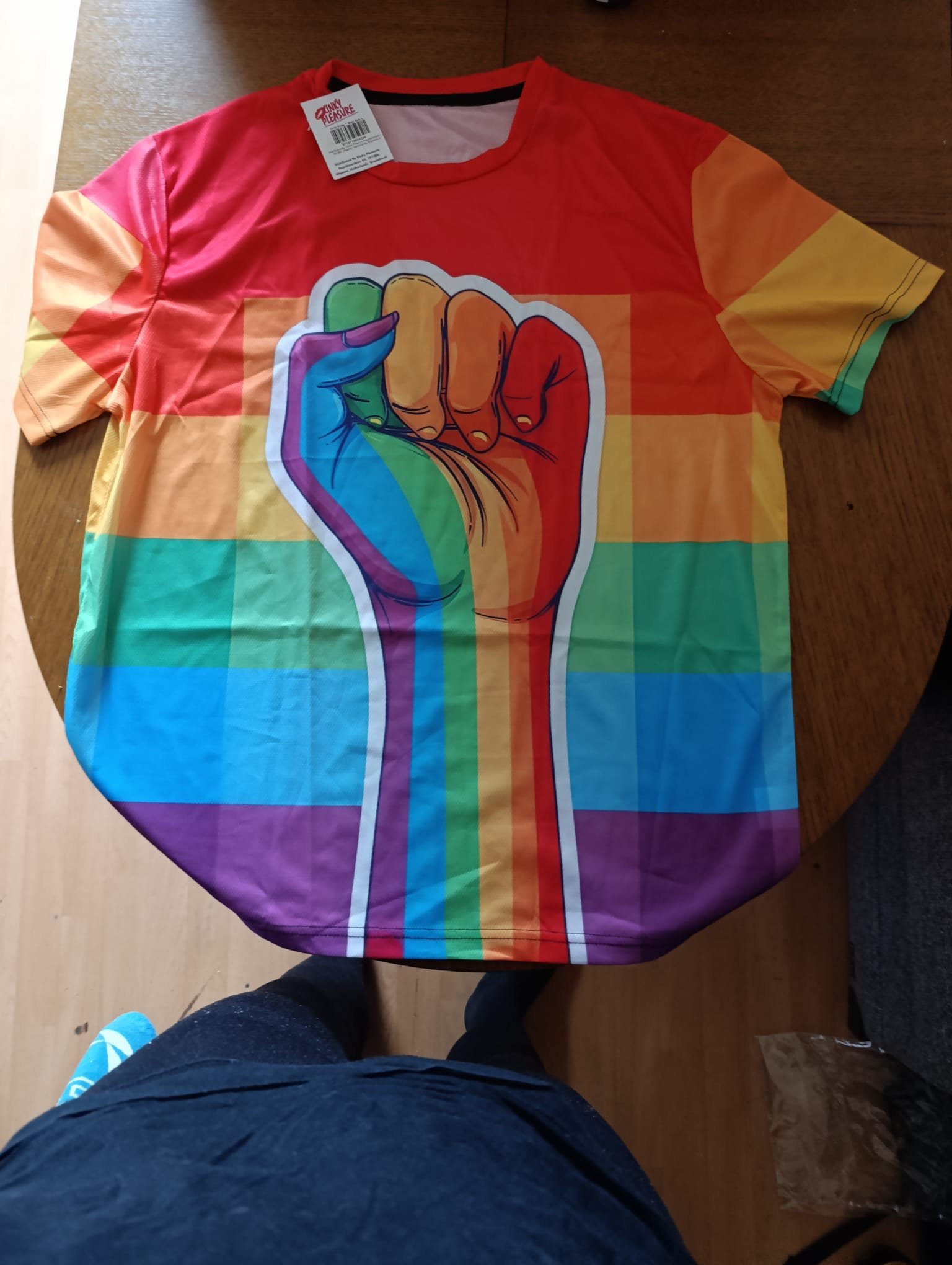 Regenbogen "Faust" - T-Shirt