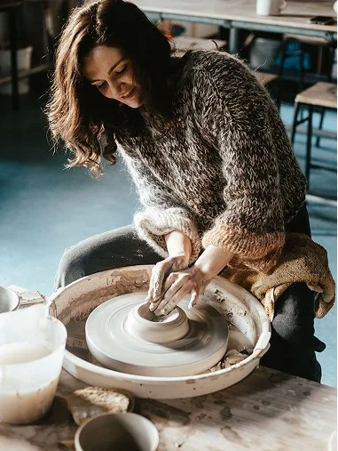 WINTER WHEEL THROWING - BEGINNERS *LEVEL 1* 8 WEEKS